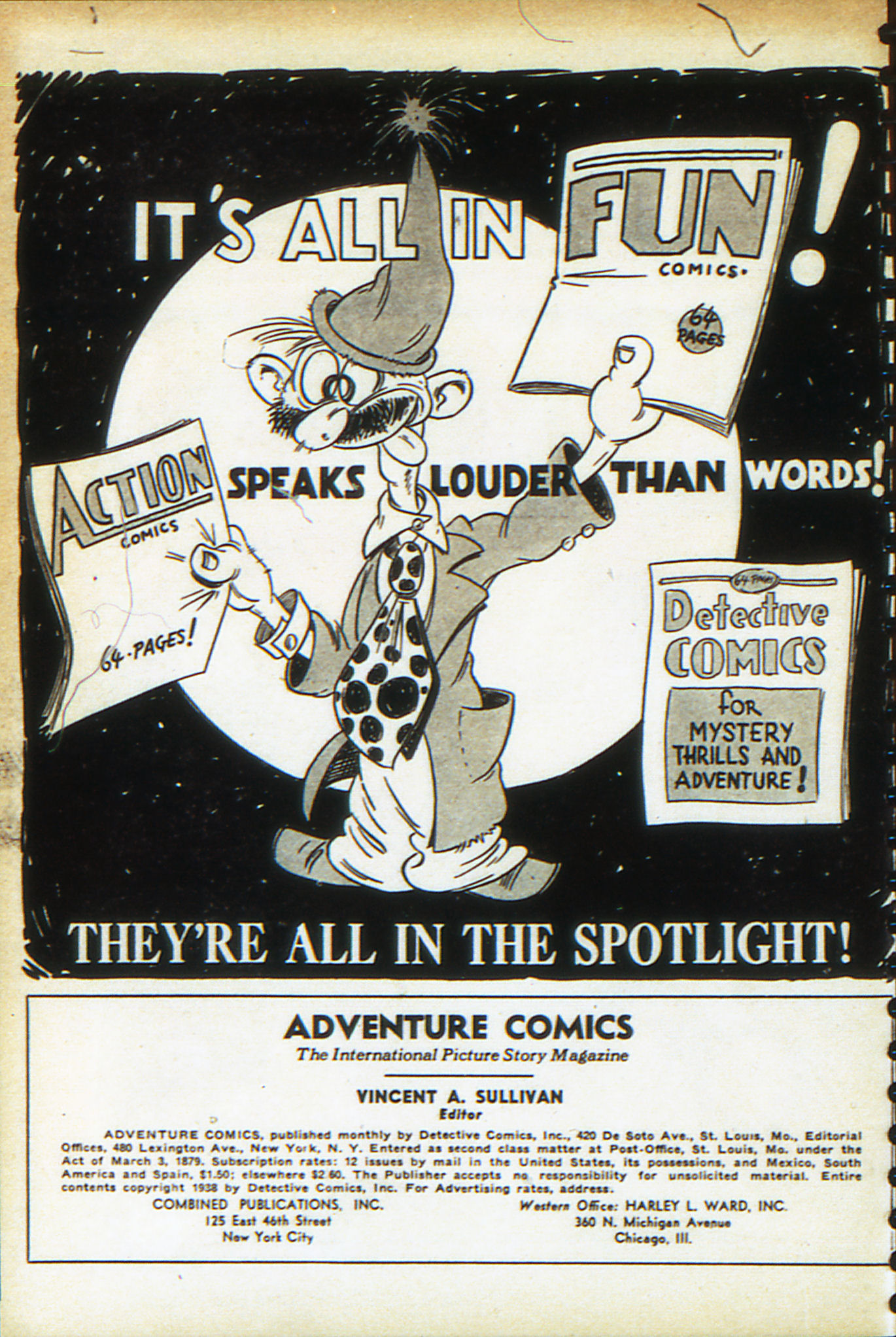 Read online Adventure Comics (1938) comic -  Issue #33 - 3