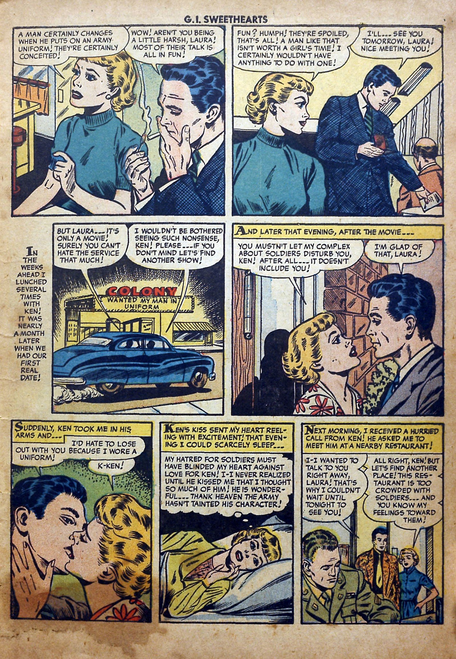 Read online G.I. Sweethearts comic -  Issue #39 - 7