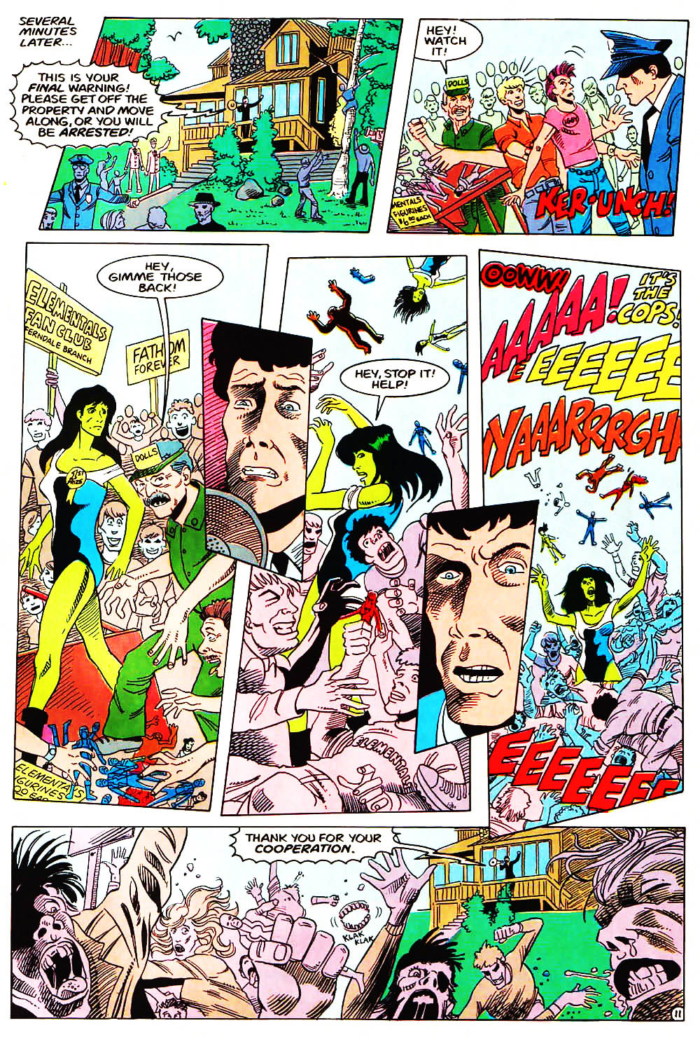 Read online Elementals (1984) comic -  Issue #9 - 15