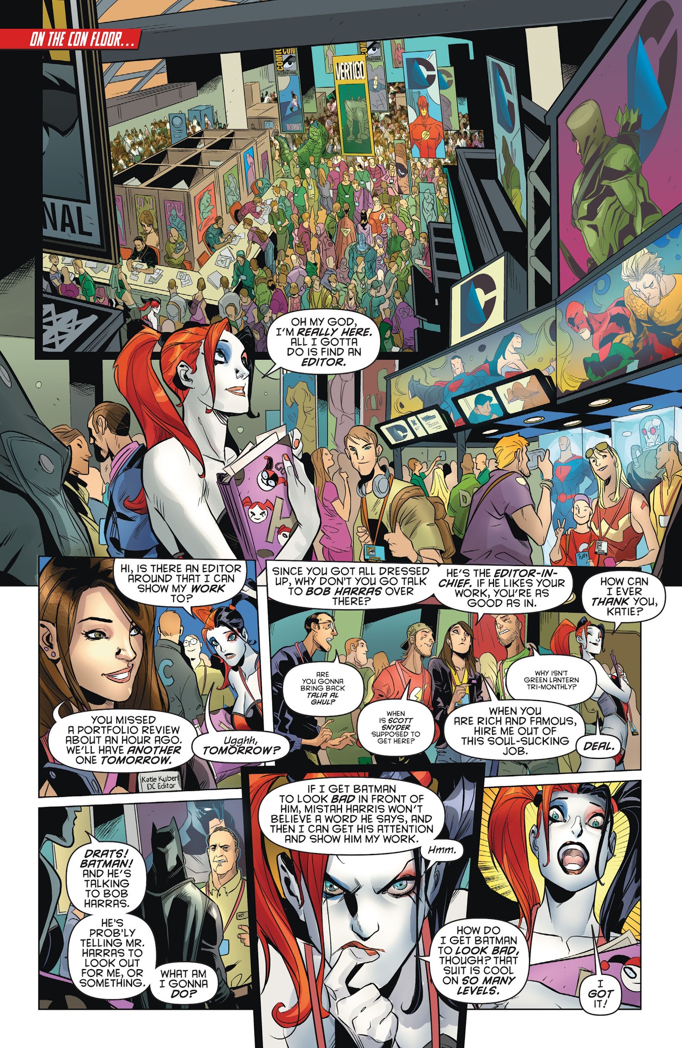 Read online Harley Quinn Invades Comic-Con International: San Diego comic -  Issue # Full - 14