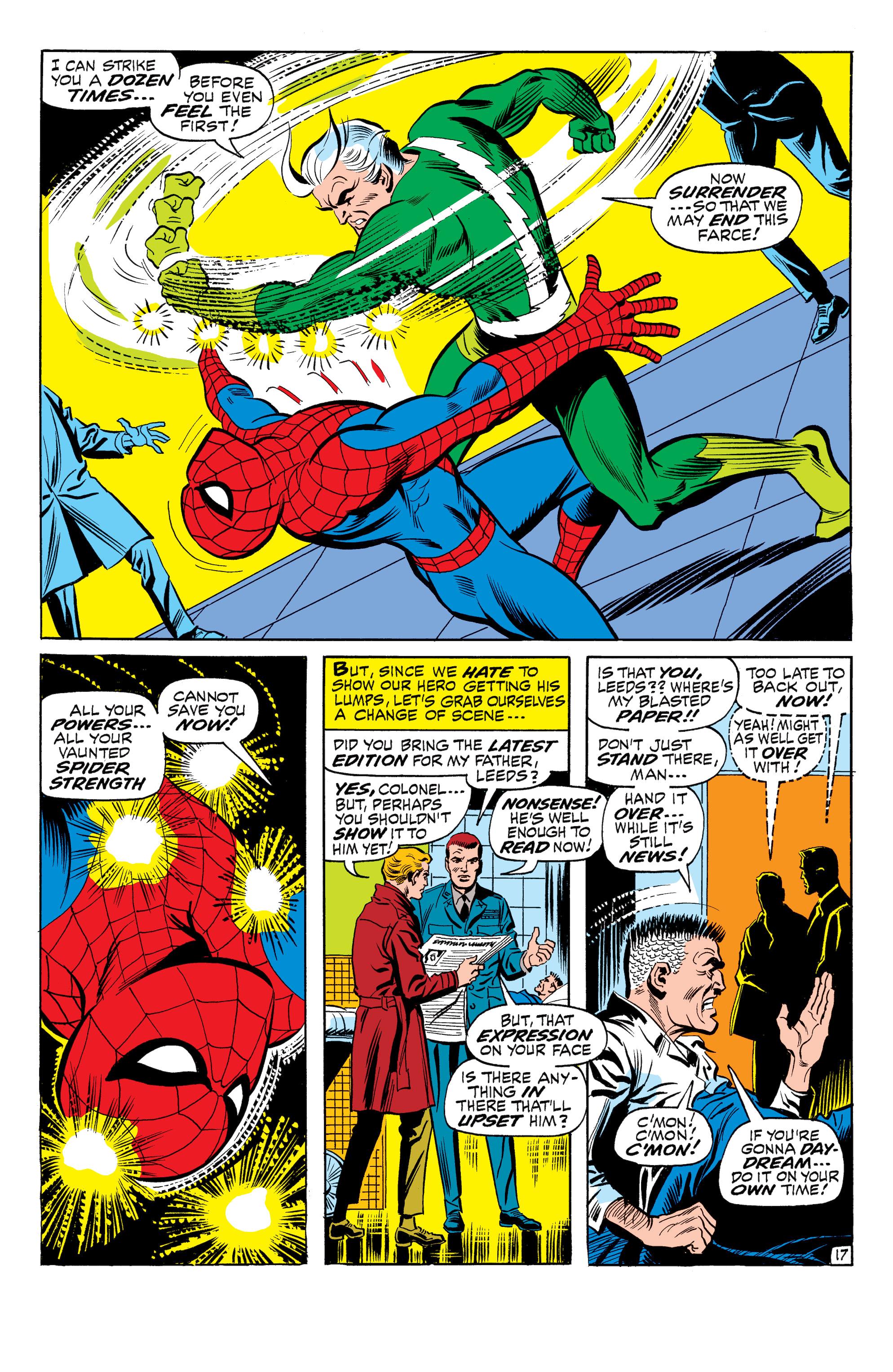 Read online Amazing Spider-Man Epic Collection comic -  Issue # The Secret of the Petrified Tablet (Part 2) - 34