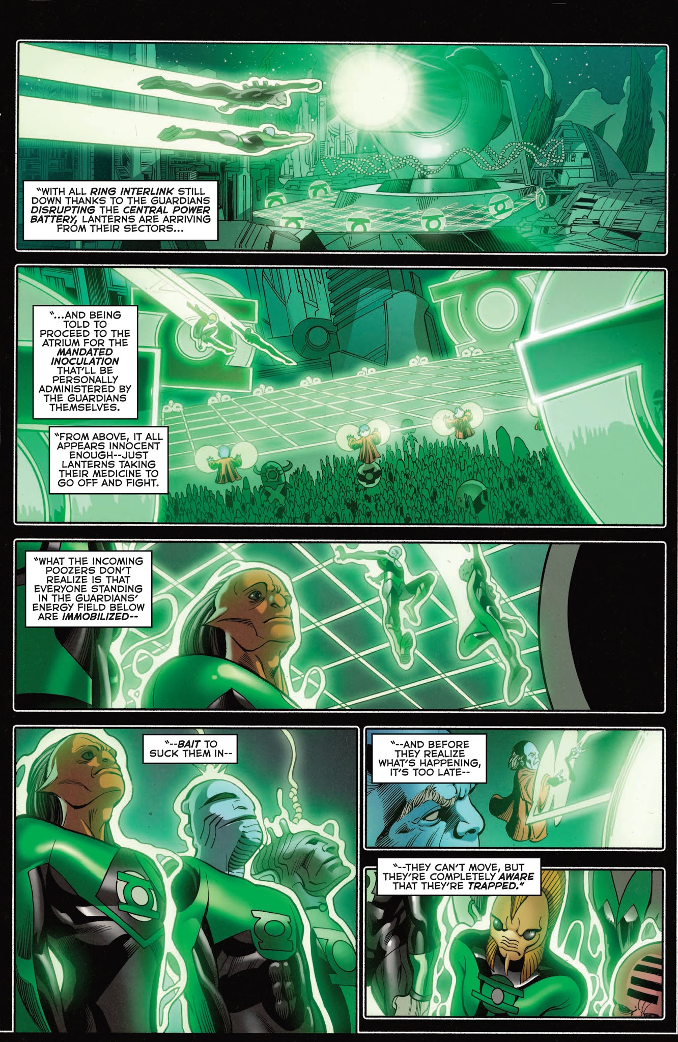 Read online Green Lantern: Rise of the Third Army comic -  Issue # TPB - 374