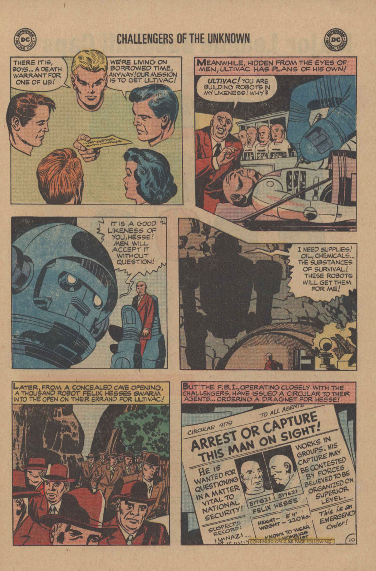 Read online Challengers of the Unknown (1958) comic -  Issue #75 - 13