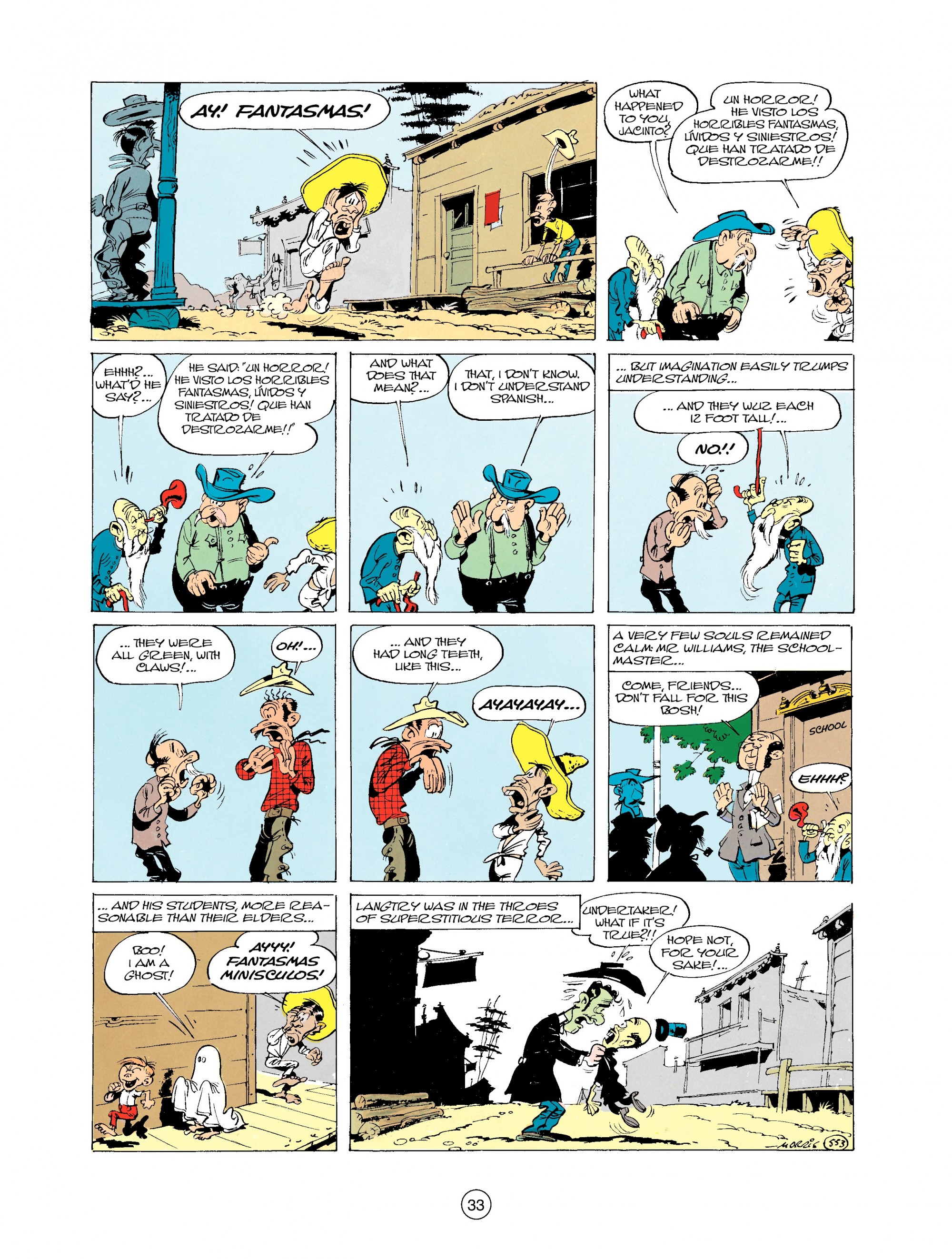 Read online A Lucky Luke Adventure comic -  Issue #24 - 33