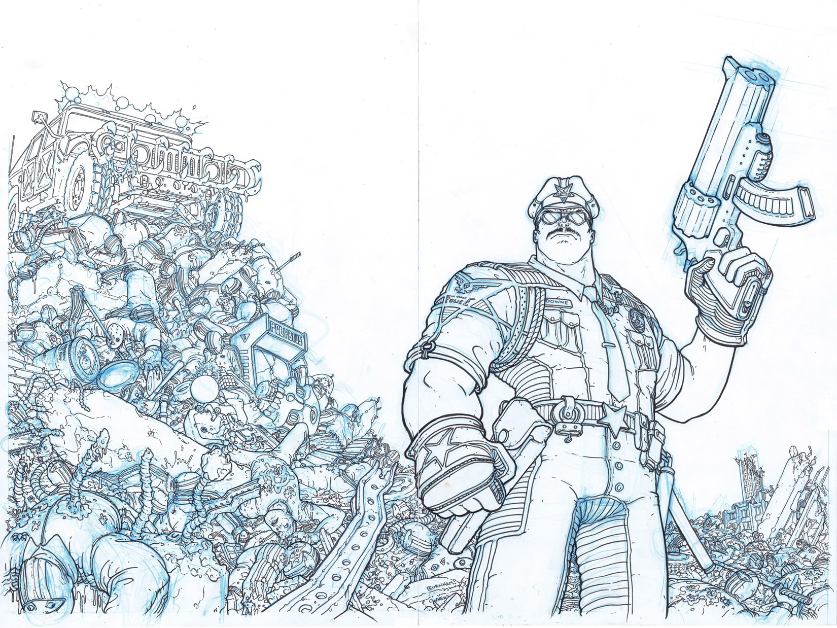 Read online Officer Downe: Bigger, Better, Bastard Edition comic -  Issue # TPB - 67