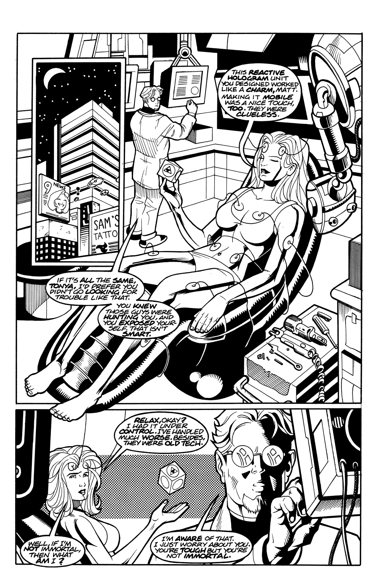 Read online Tommi Gunn comic -  Issue #0 - 10