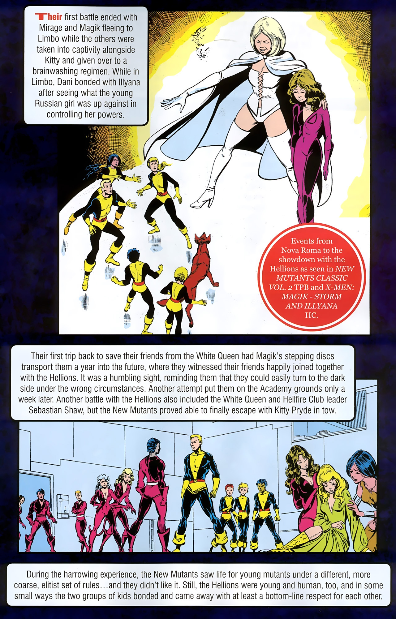 Read online New Mutants Saga comic -  Issue # Full - 13