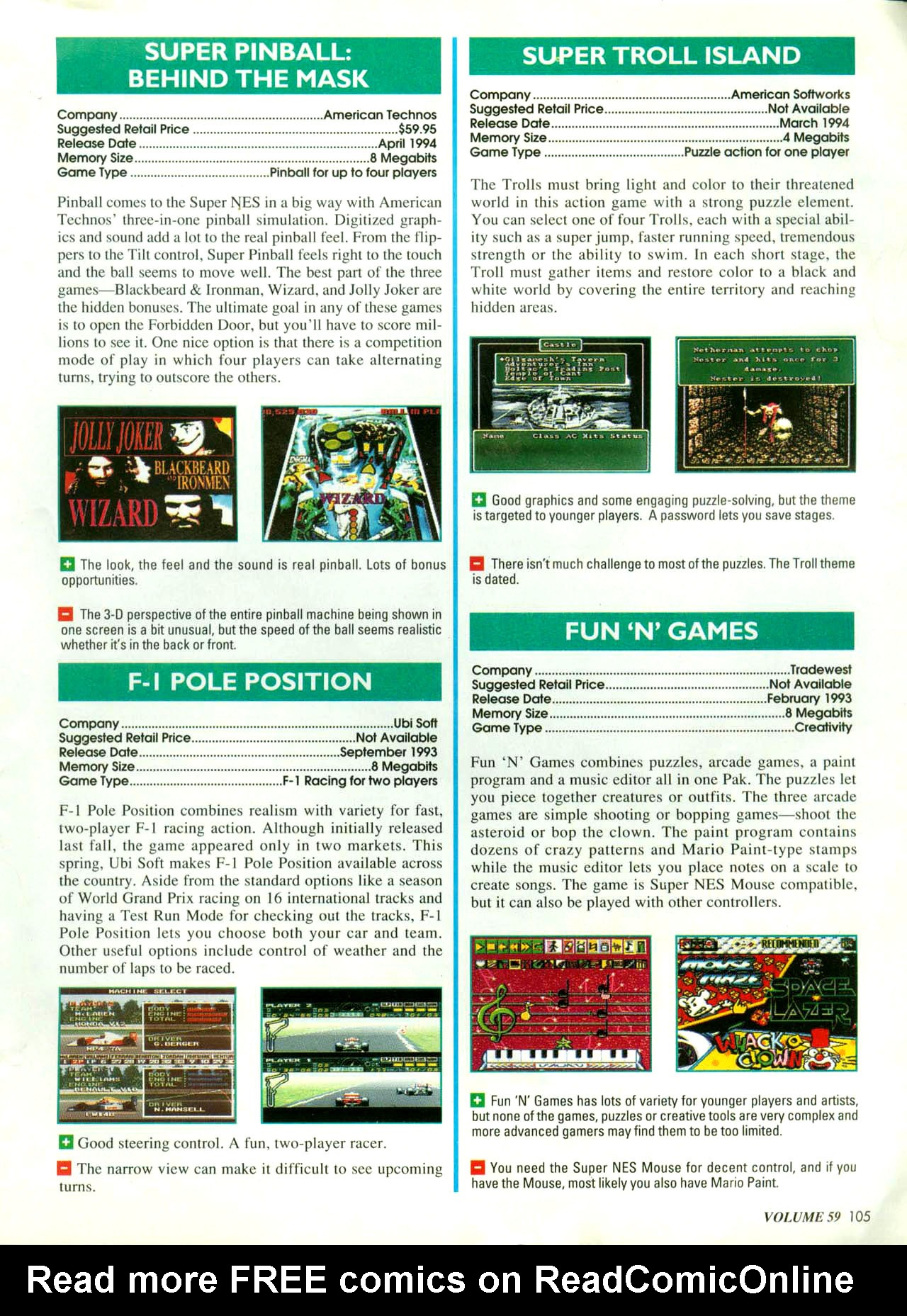 Read online Nintendo Power comic -  Issue #59 - 102