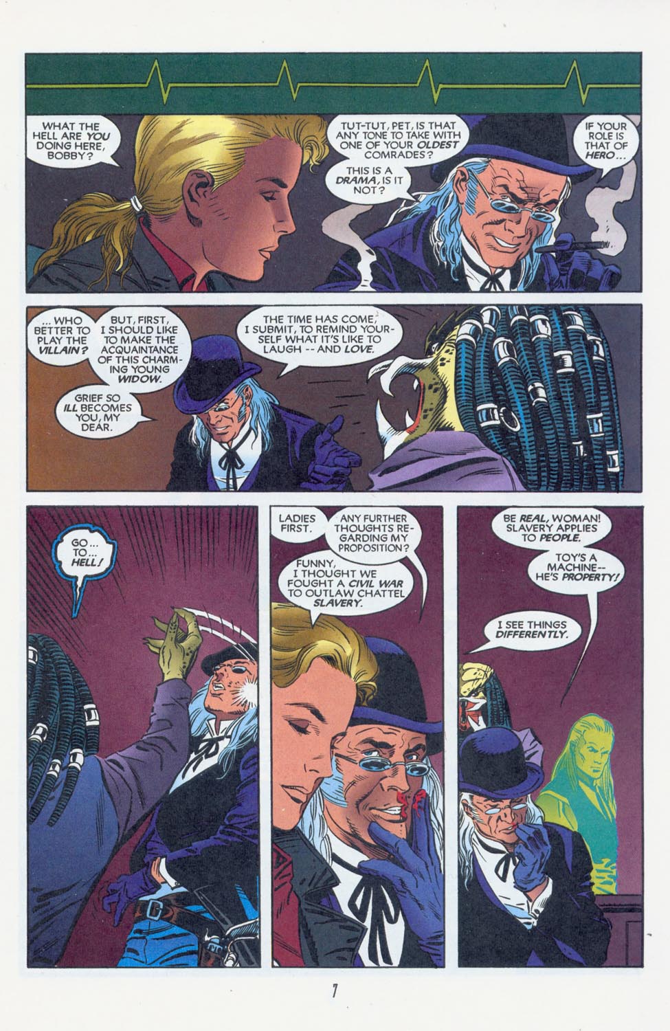 Read online Aliens/Predator: The Deadliest of the Species comic -  Issue #11 - 8