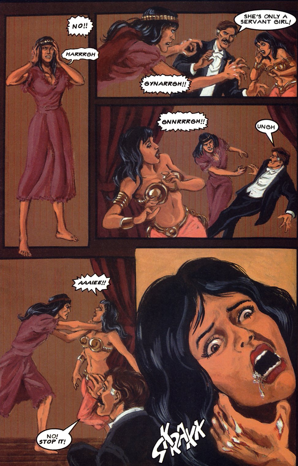 Read online Anne Rice's The Mummy or Ramses the Damned comic -  Issue #6 - 34