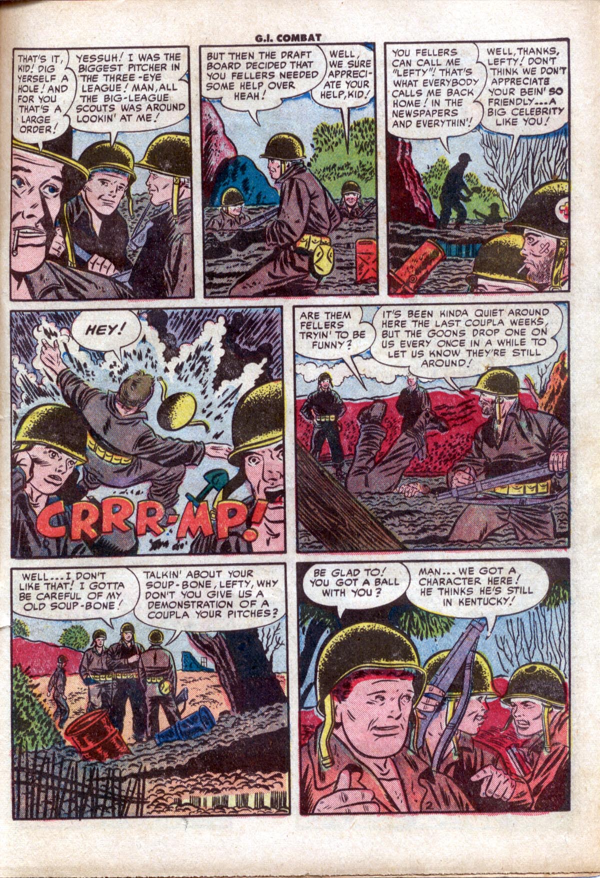 Read online G.I. Combat (1952) comic -  Issue #1 - 13