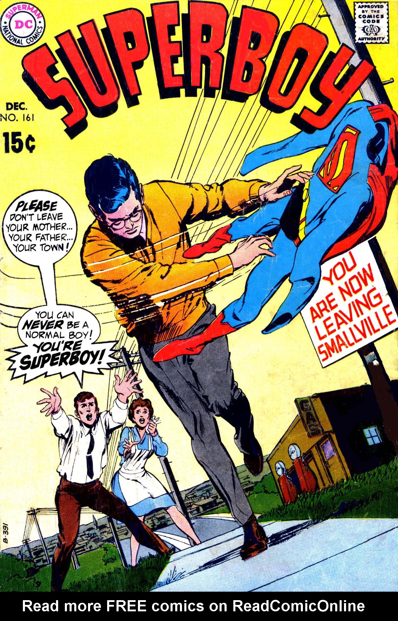 Read online Superboy (1949) comic -  Issue #161 - 1