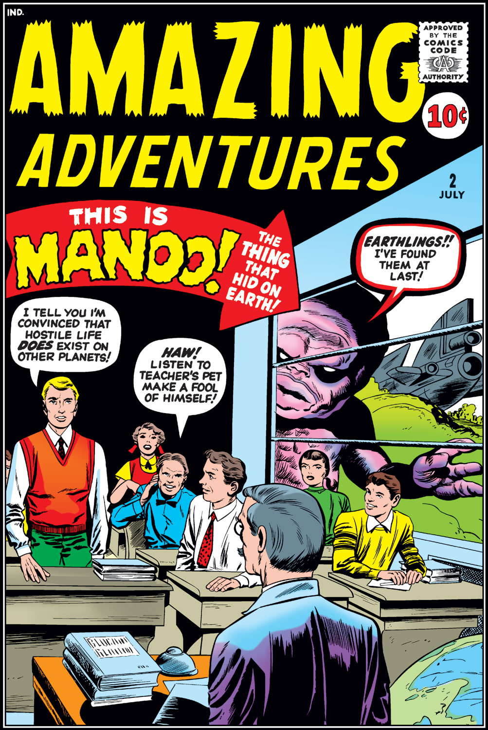 Read online Amazing Adventures (1961) comic -  Issue #2 - 1