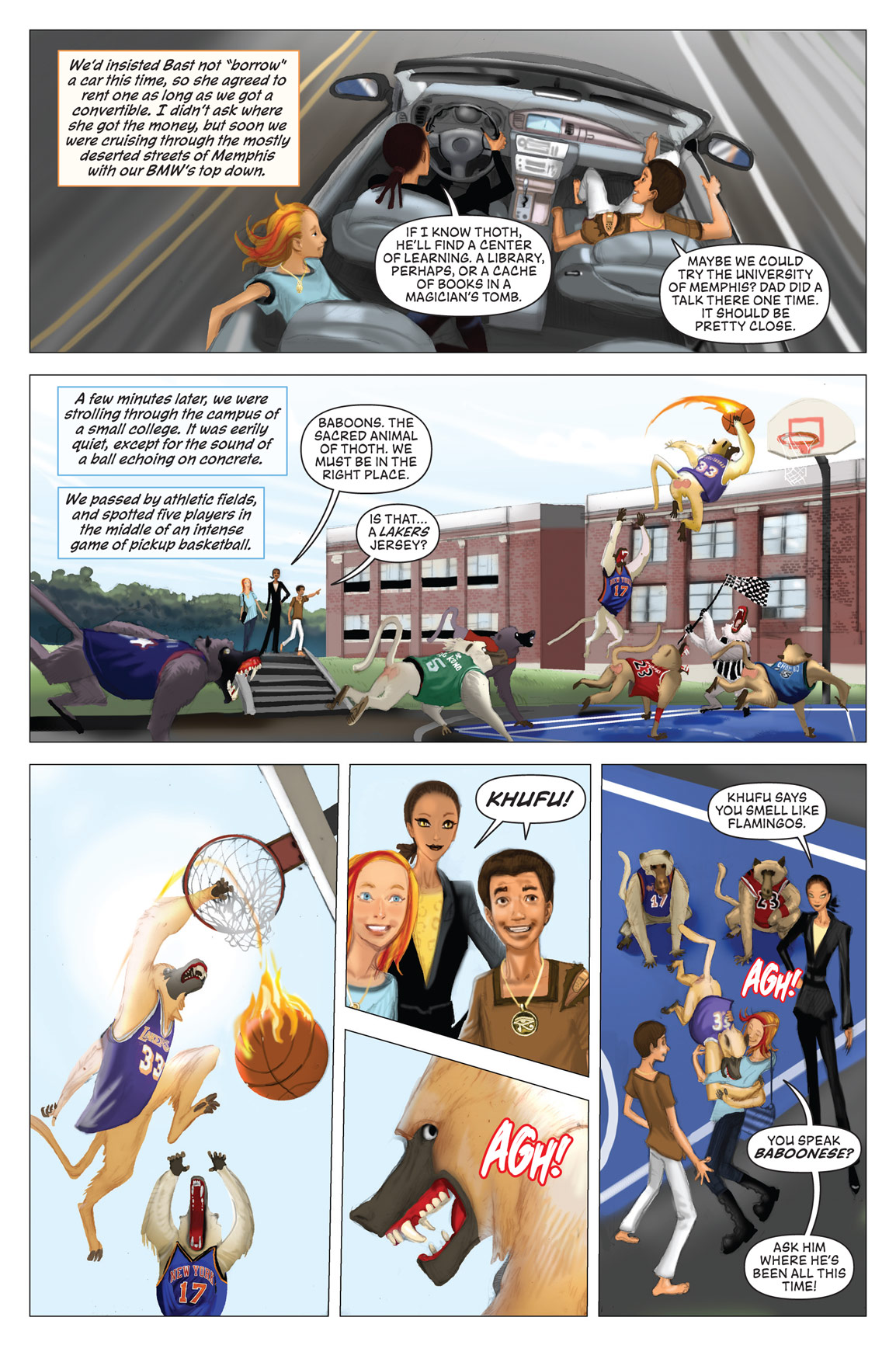 Read online The Kane Chronicles comic -  Issue # TPB 1 - 103