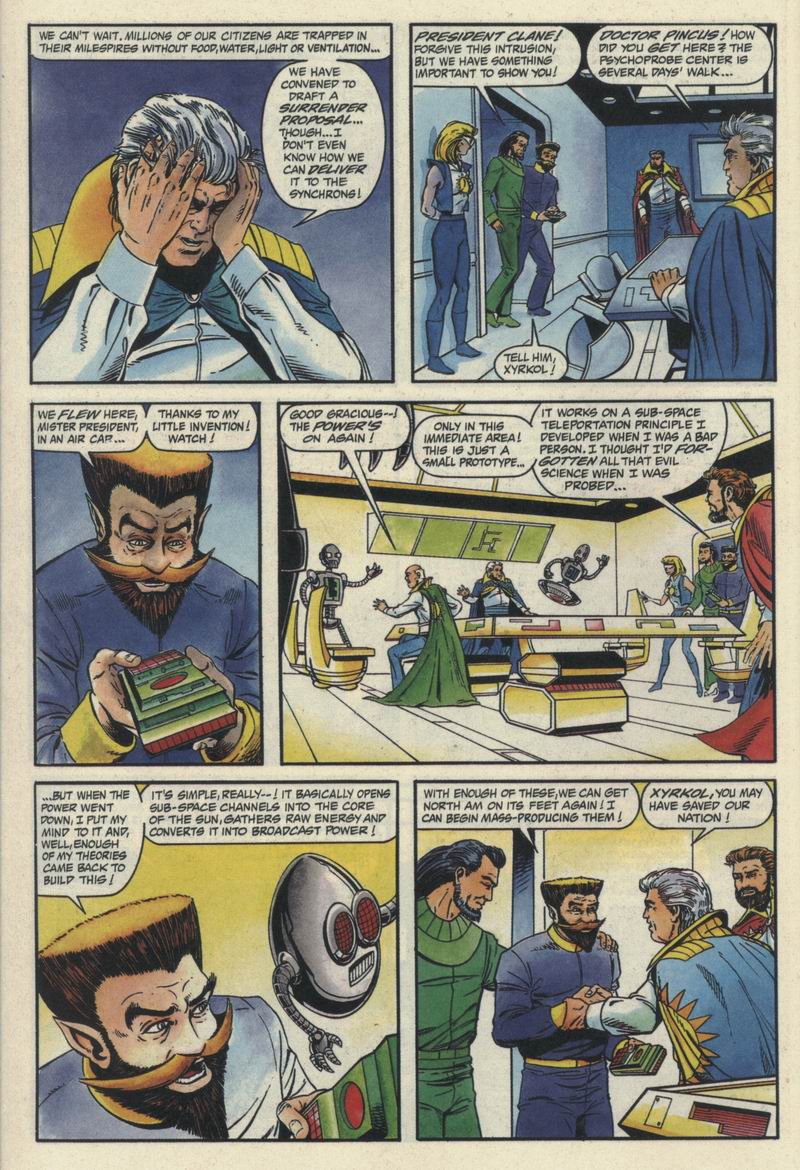 Read online Magnus Robot Fighter (1991) comic -  Issue #10 - 9