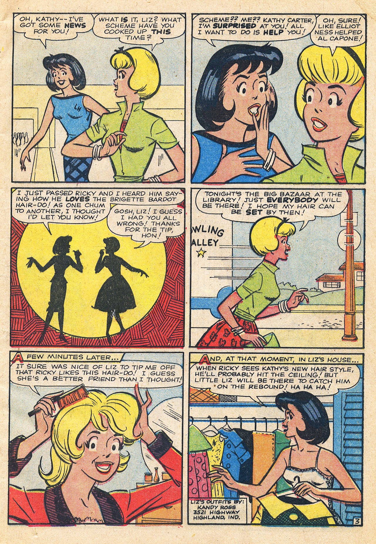 Read online Kathy (1959) comic -  Issue #13 - 5