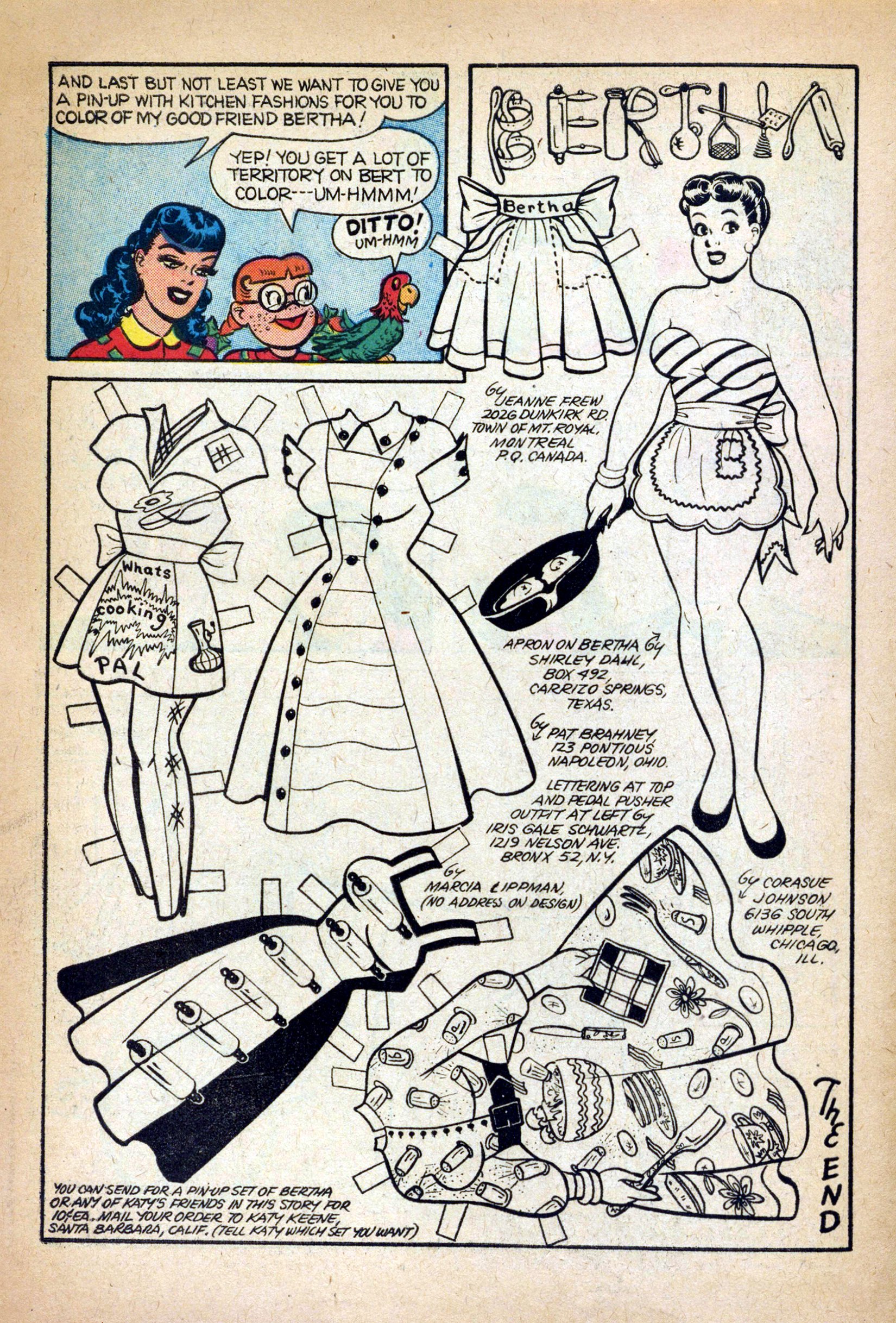 Read online Katy Keene (1949) comic -  Issue #31 - 34