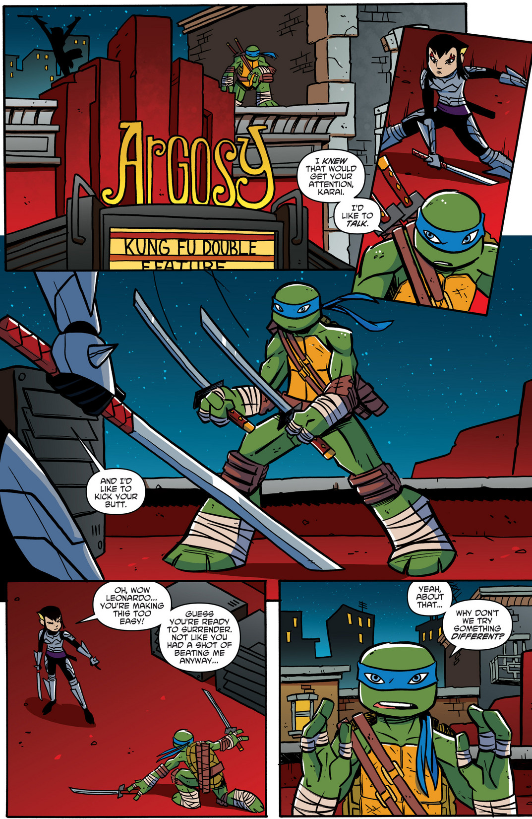 Read online Teenage Mutant Ninja Turtles New Animated Adventures comic -  Issue #7 - 14