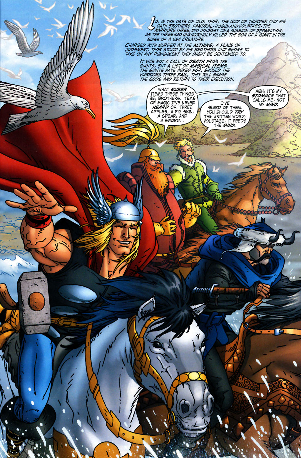 Read online Thor: Blood Oath comic -  Issue #2 - 2