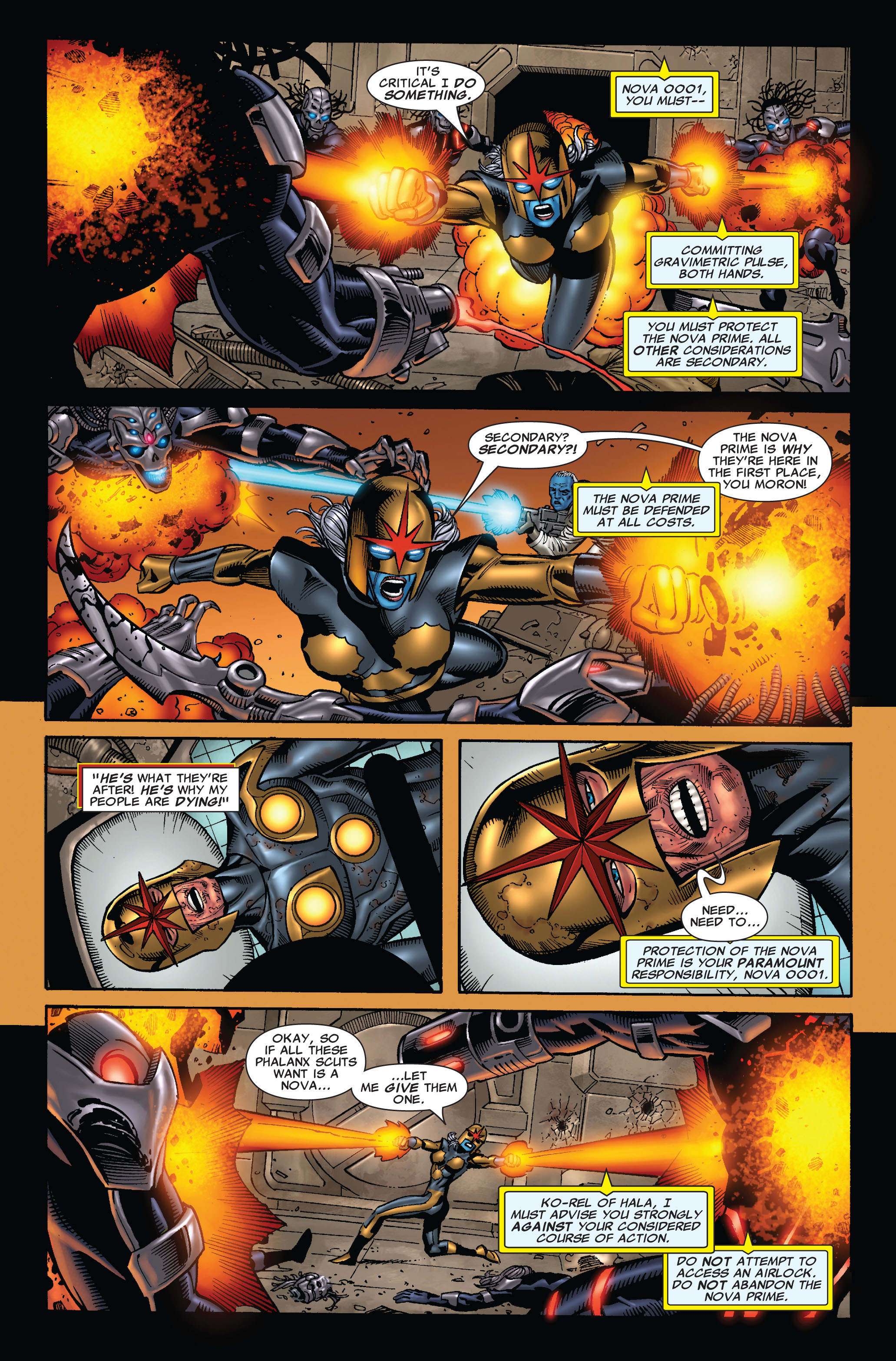 Read online Nova (2007) comic -  Issue #5 - 15