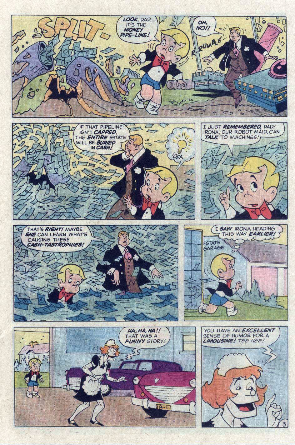 Read online Richie Rich And [...] comic -  Issue #6 - 7