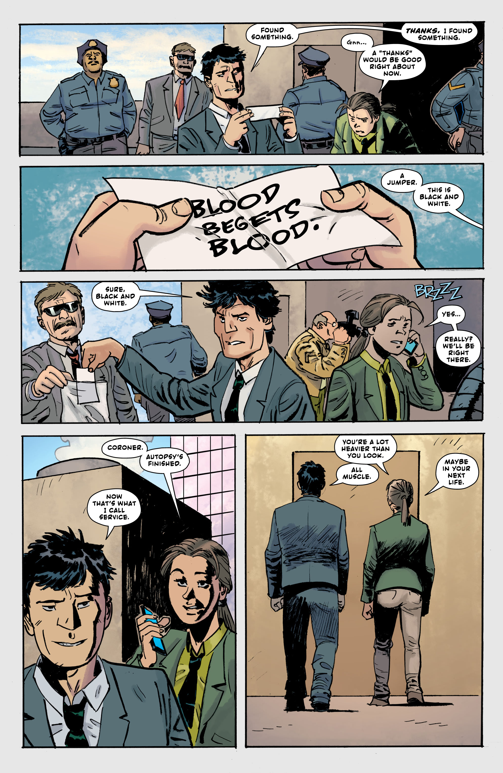 Read online Blood Tree comic -  Issue #1 - 9