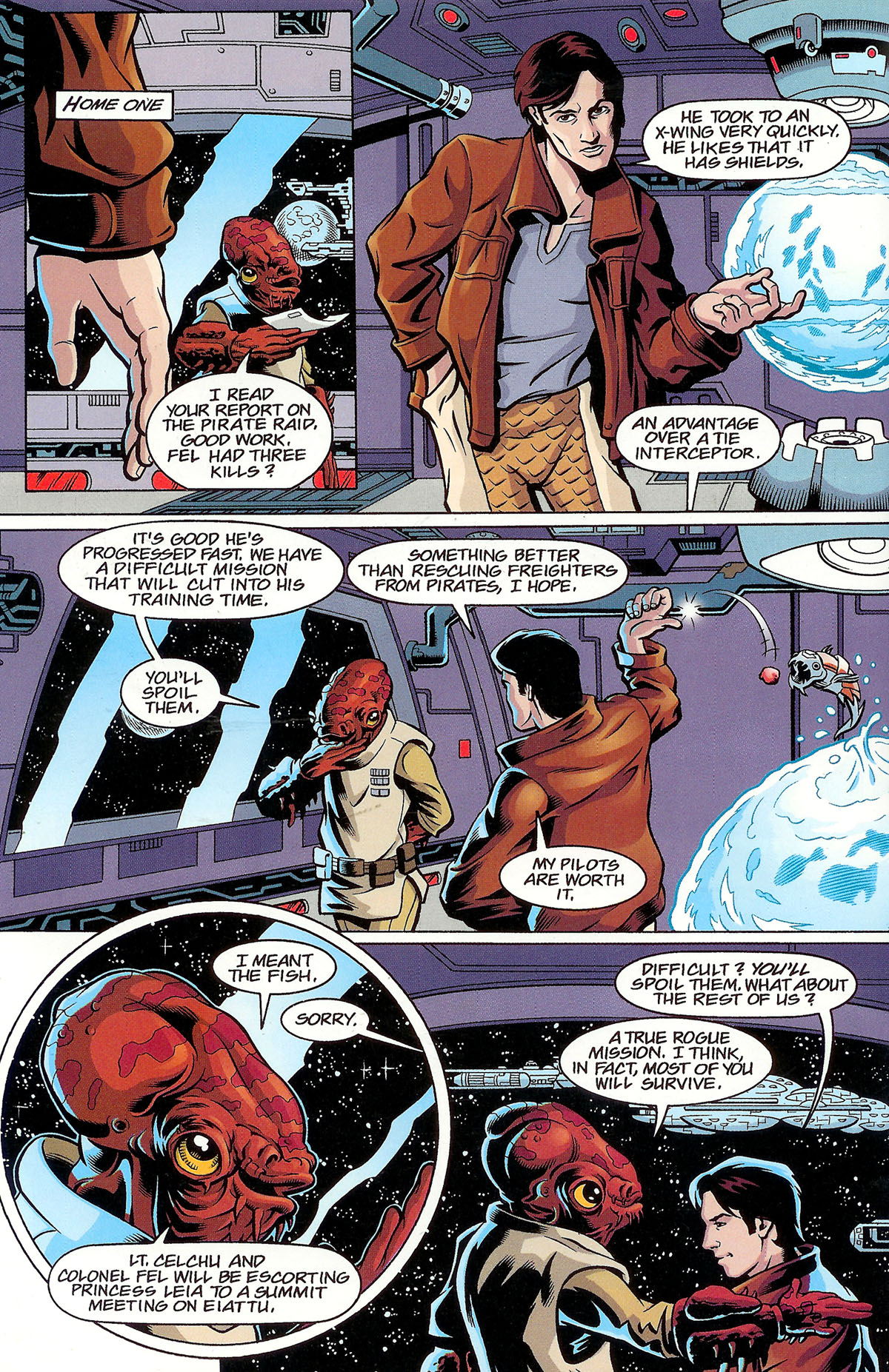 Read online Star Wars: X-Wing Rogue Squadron comic -  Issue #28 - 11