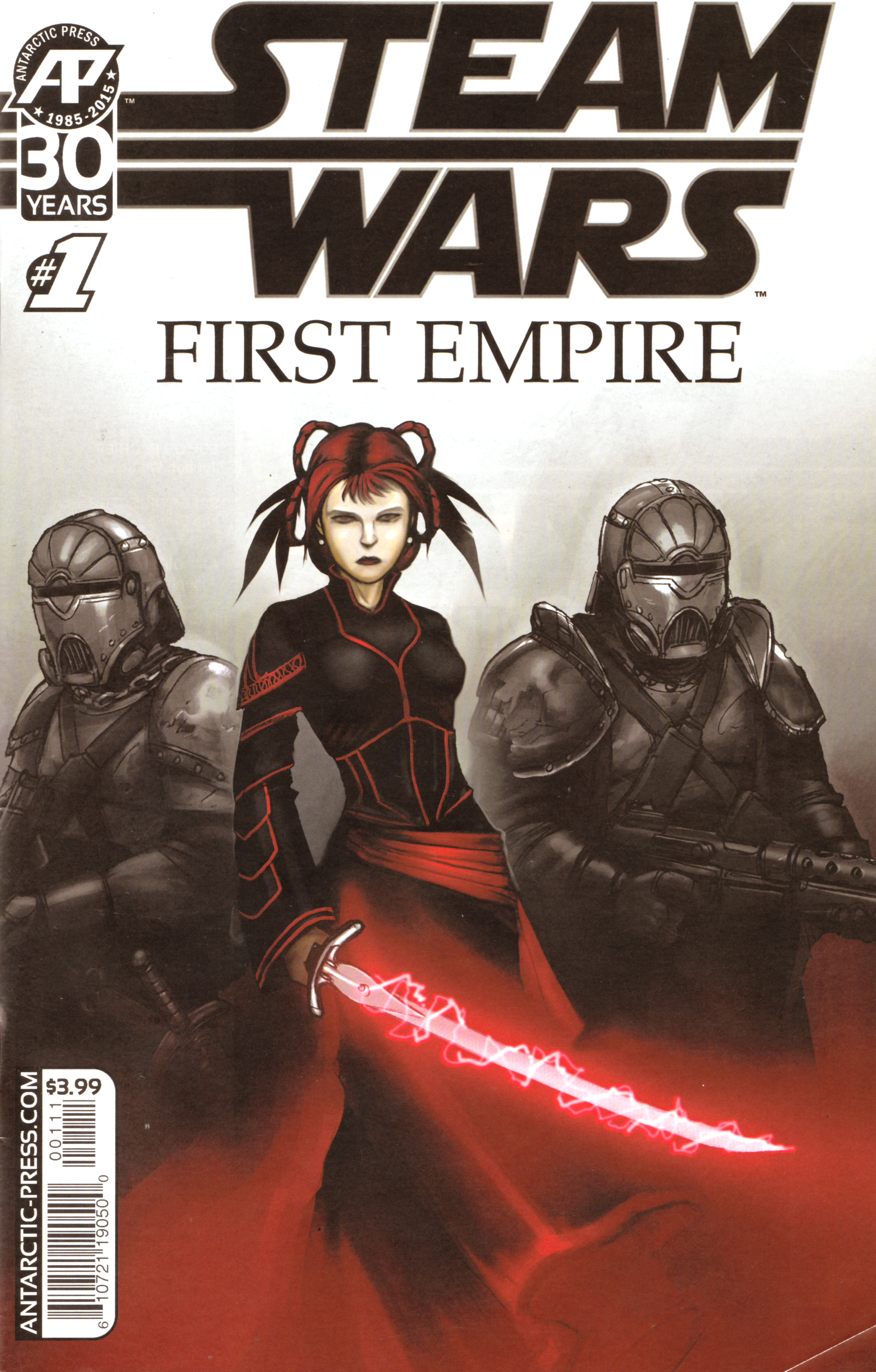 Read online Steam Wars: First Empire comic -  Issue #1 - 1