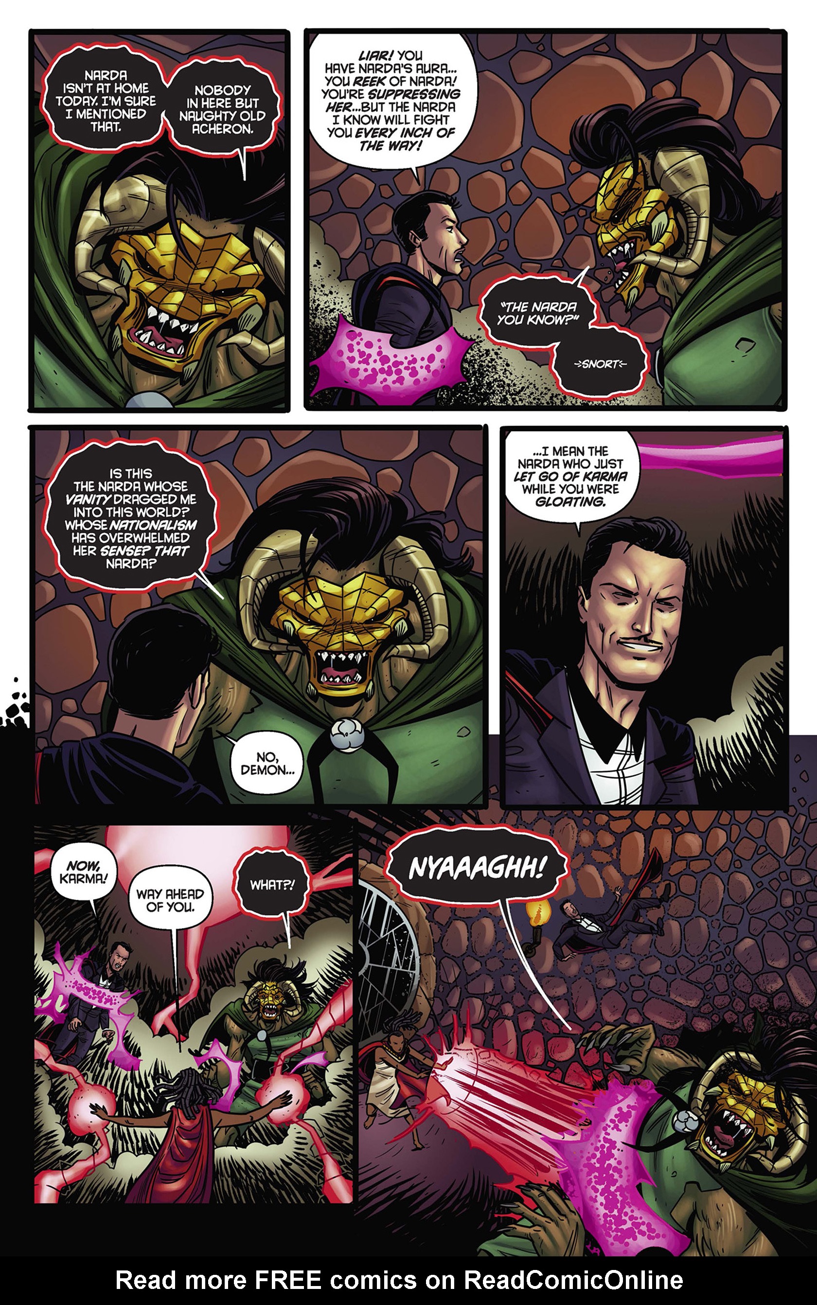 Read online King: Mandrake the Magician comic -  Issue #4 - 4
