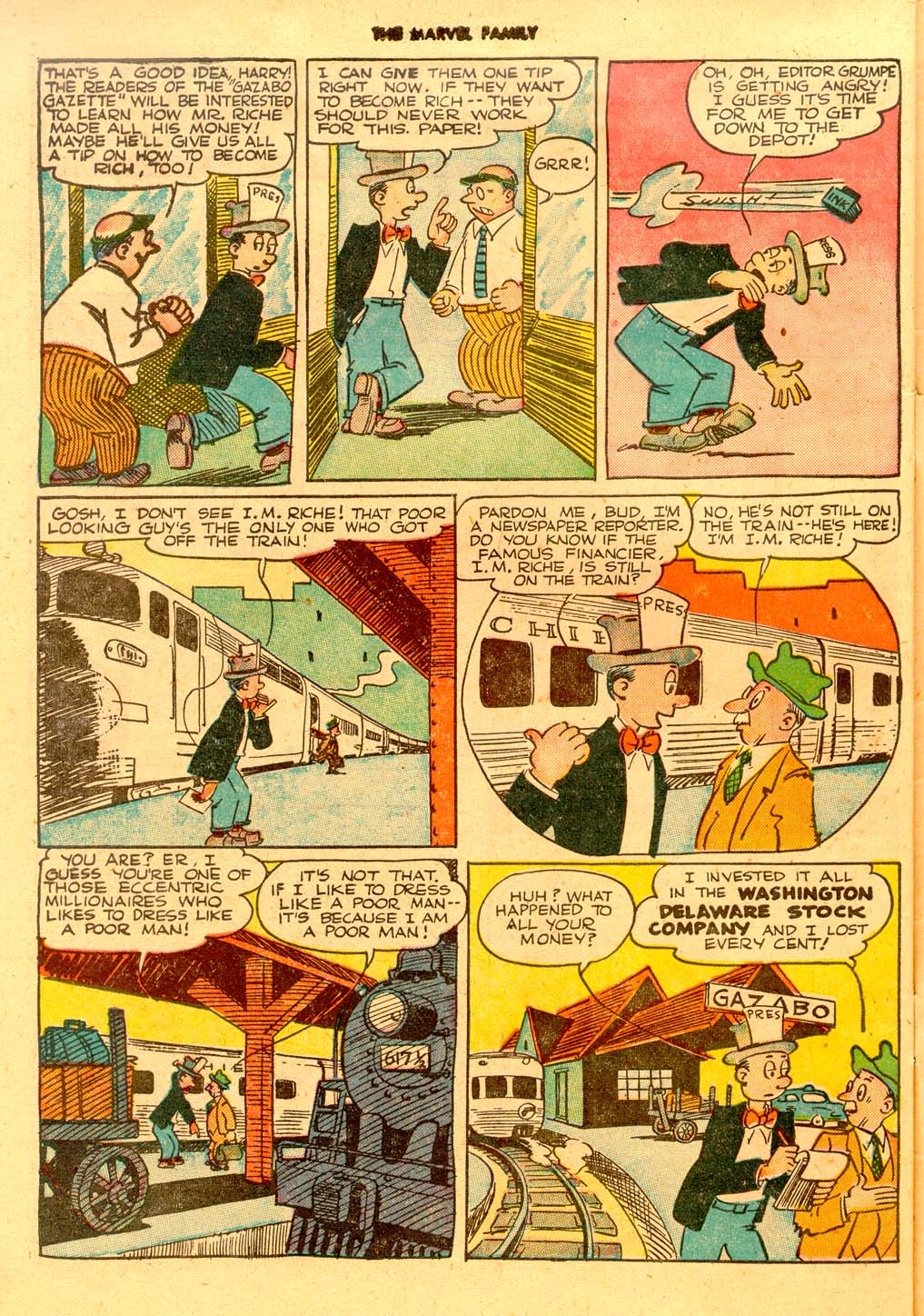 Read online The Marvel Family comic -  Issue #36 - 28