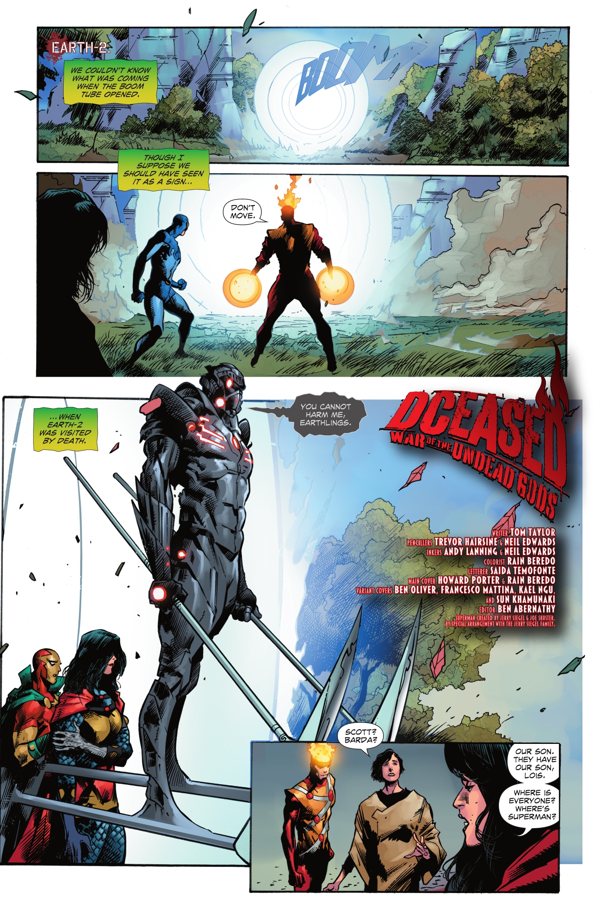 Read online DCeased: War of the Undead Gods comic -  Issue #5 - 3