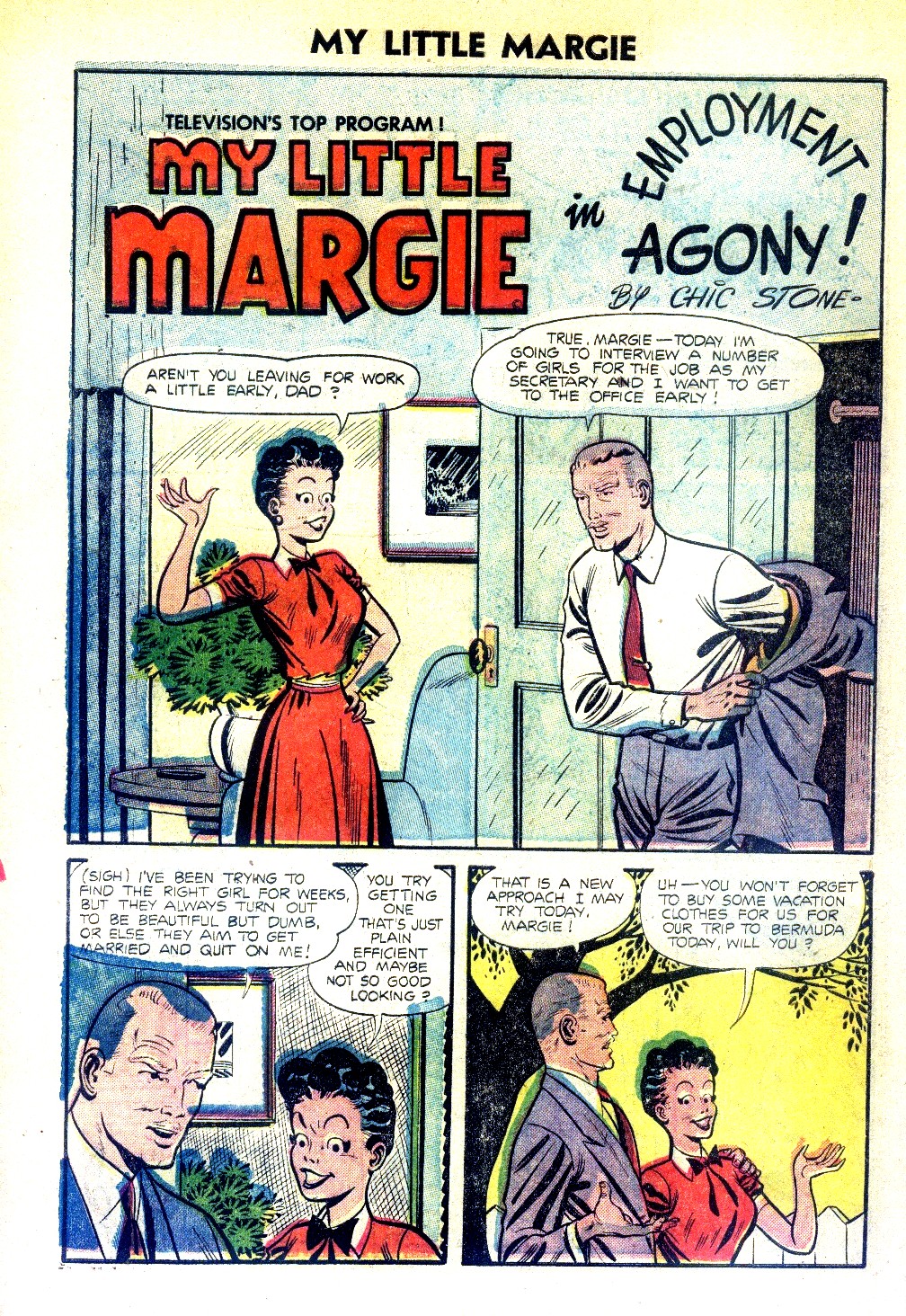 Read online My Little Margie (1954) comic -  Issue #5 - 10