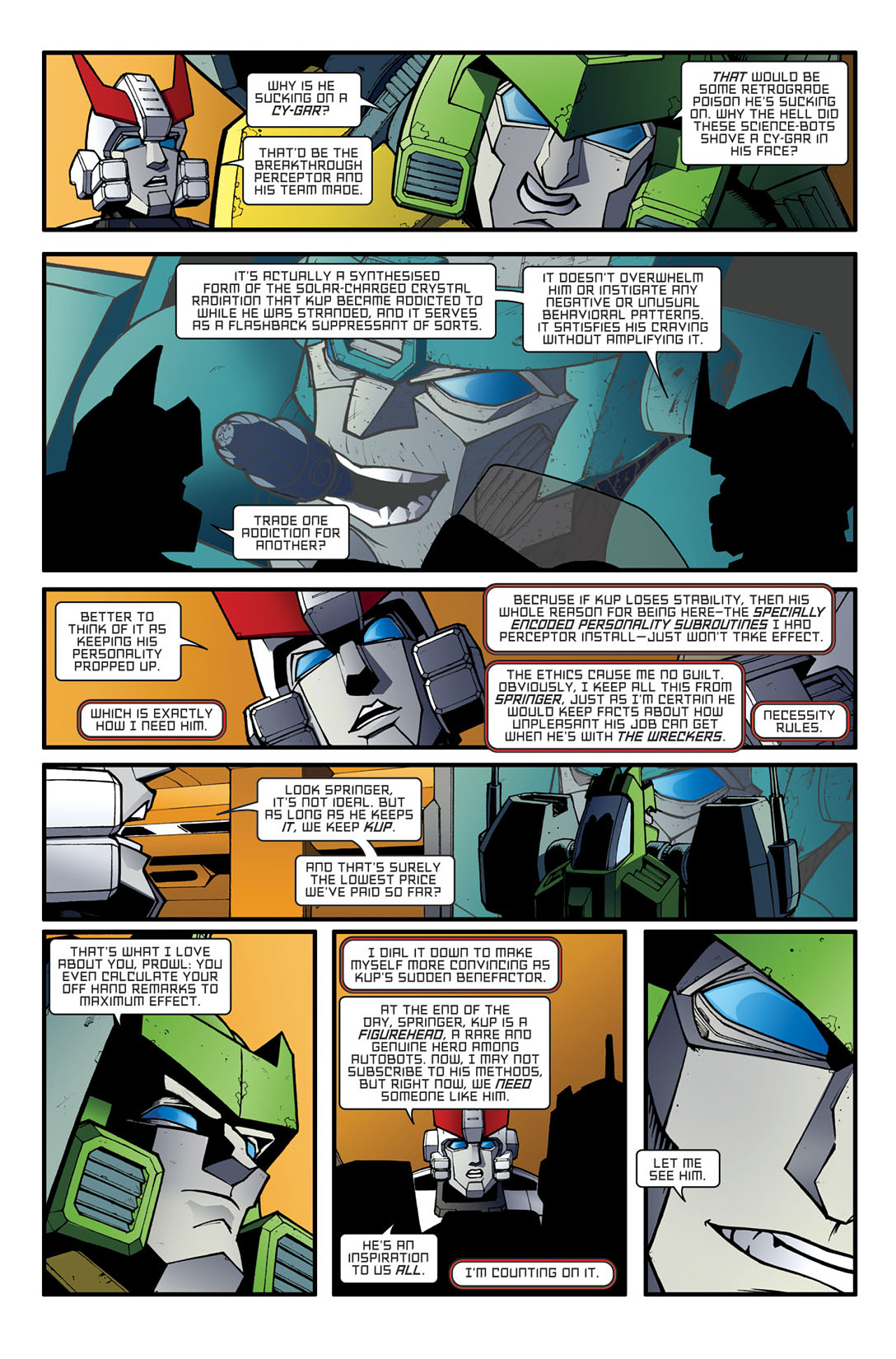Read online The Transformers: All Hail Megatron comic -  Issue #15 - 8