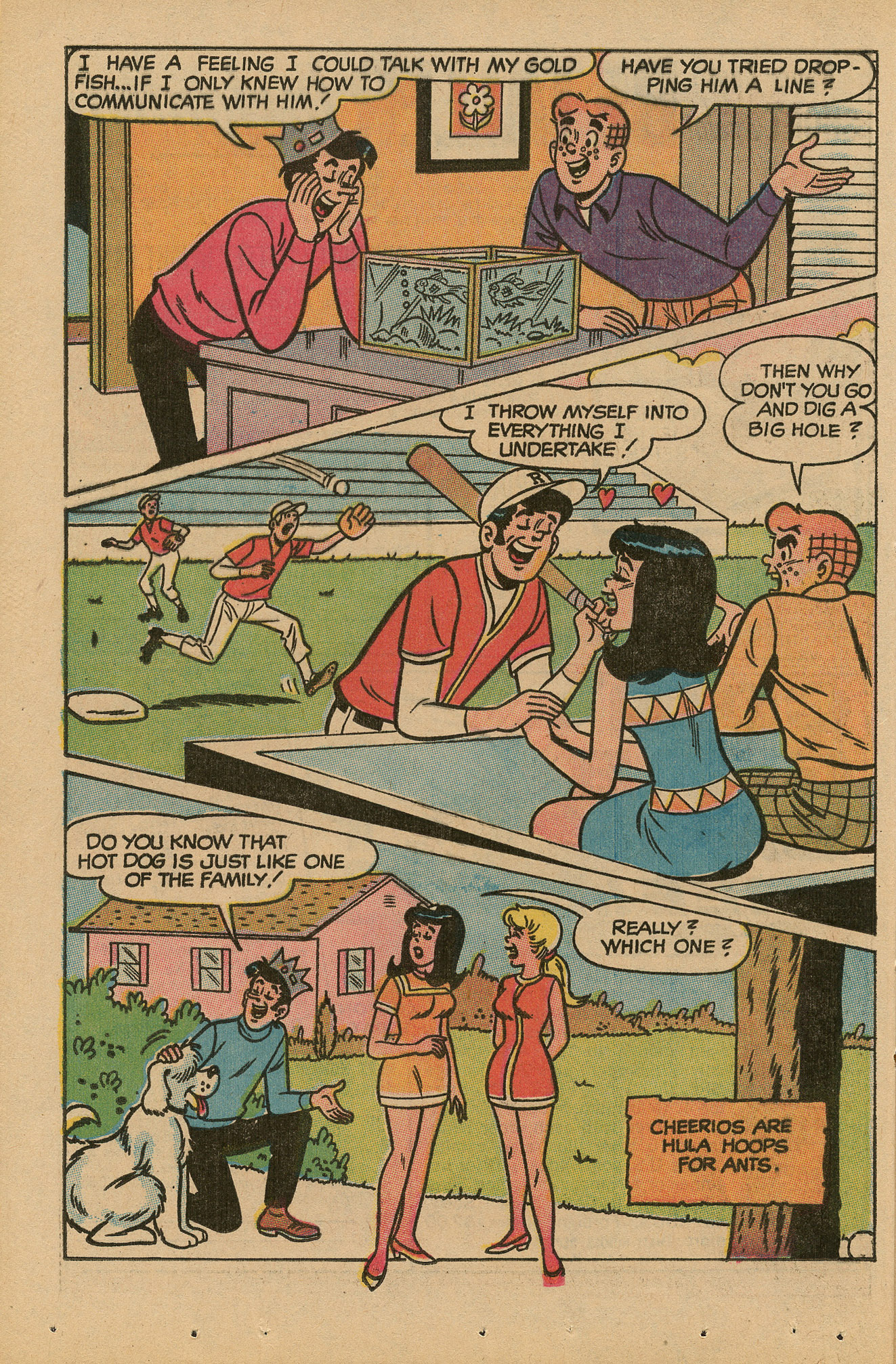 Read online Archie's TV Laugh-Out comic -  Issue #1 - 36