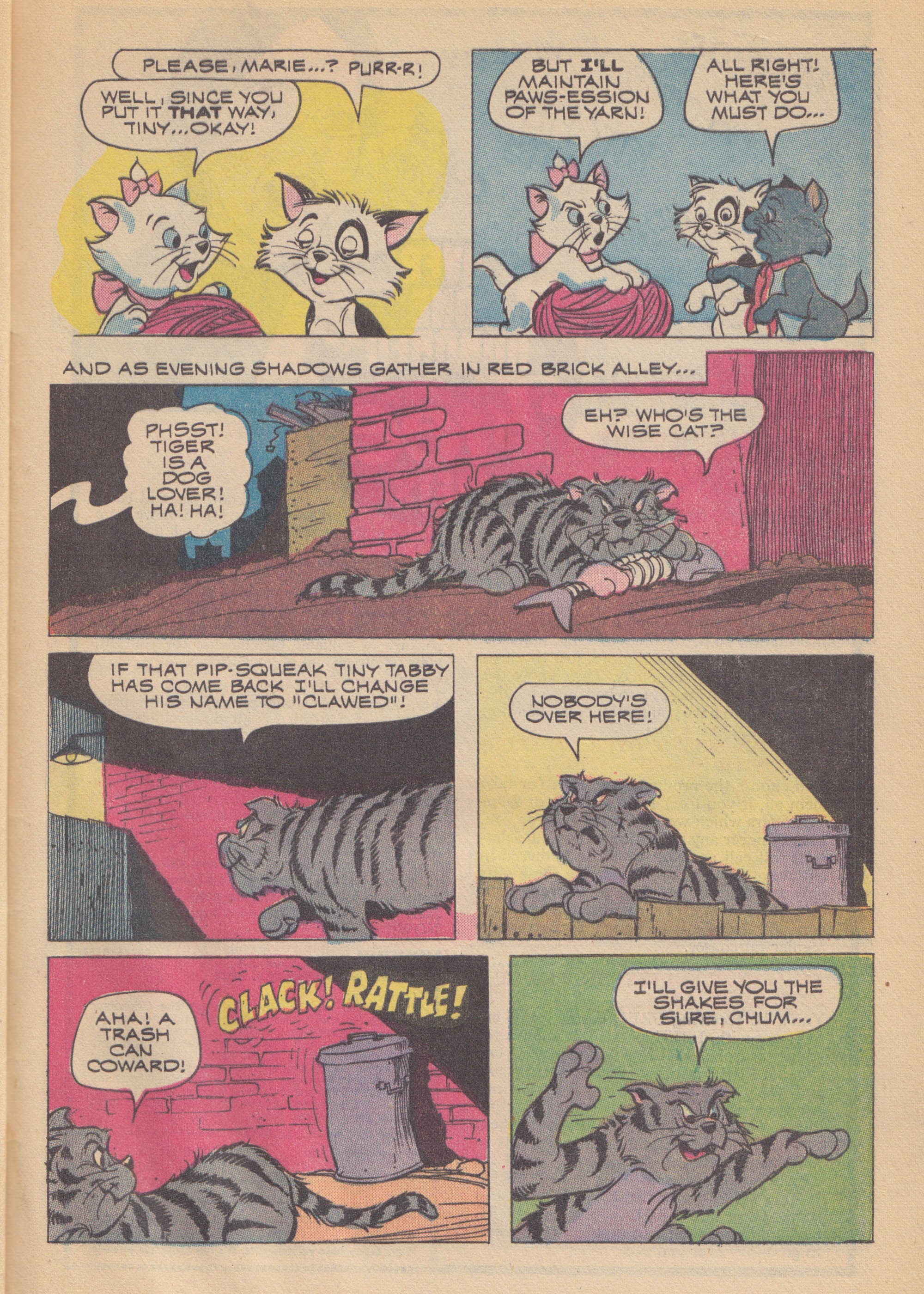 Read online O'Malley and the Alley Cats comic -  Issue #7 - 29