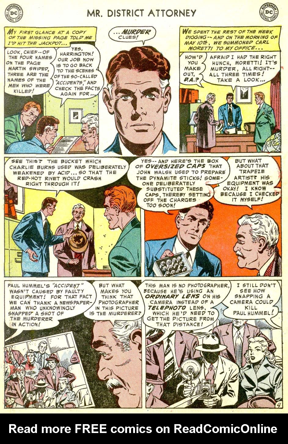 Read online Mr. District Attorney comic -  Issue #39 - 6