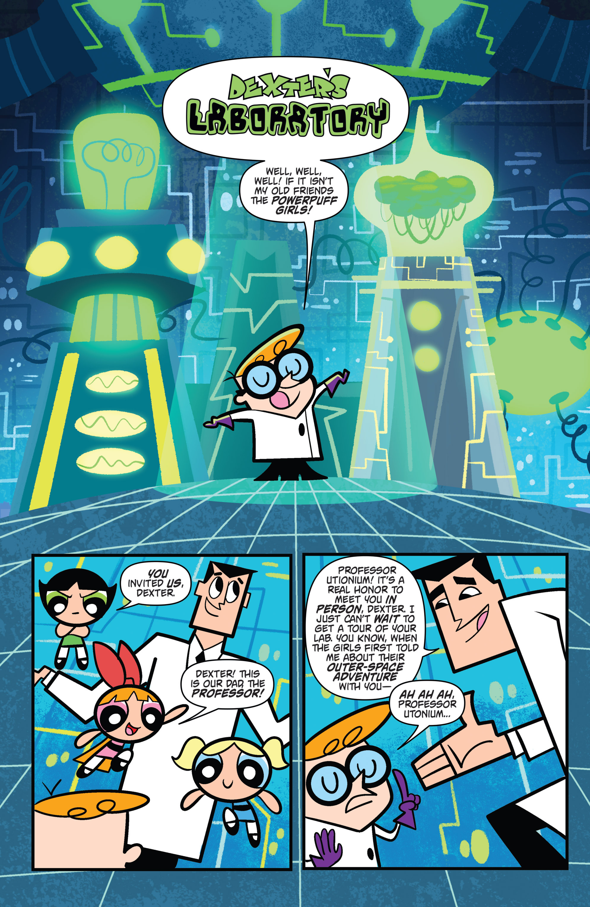 Read online Powerpuff Girls: Super Smash Up! comic -  Issue #1 - 9