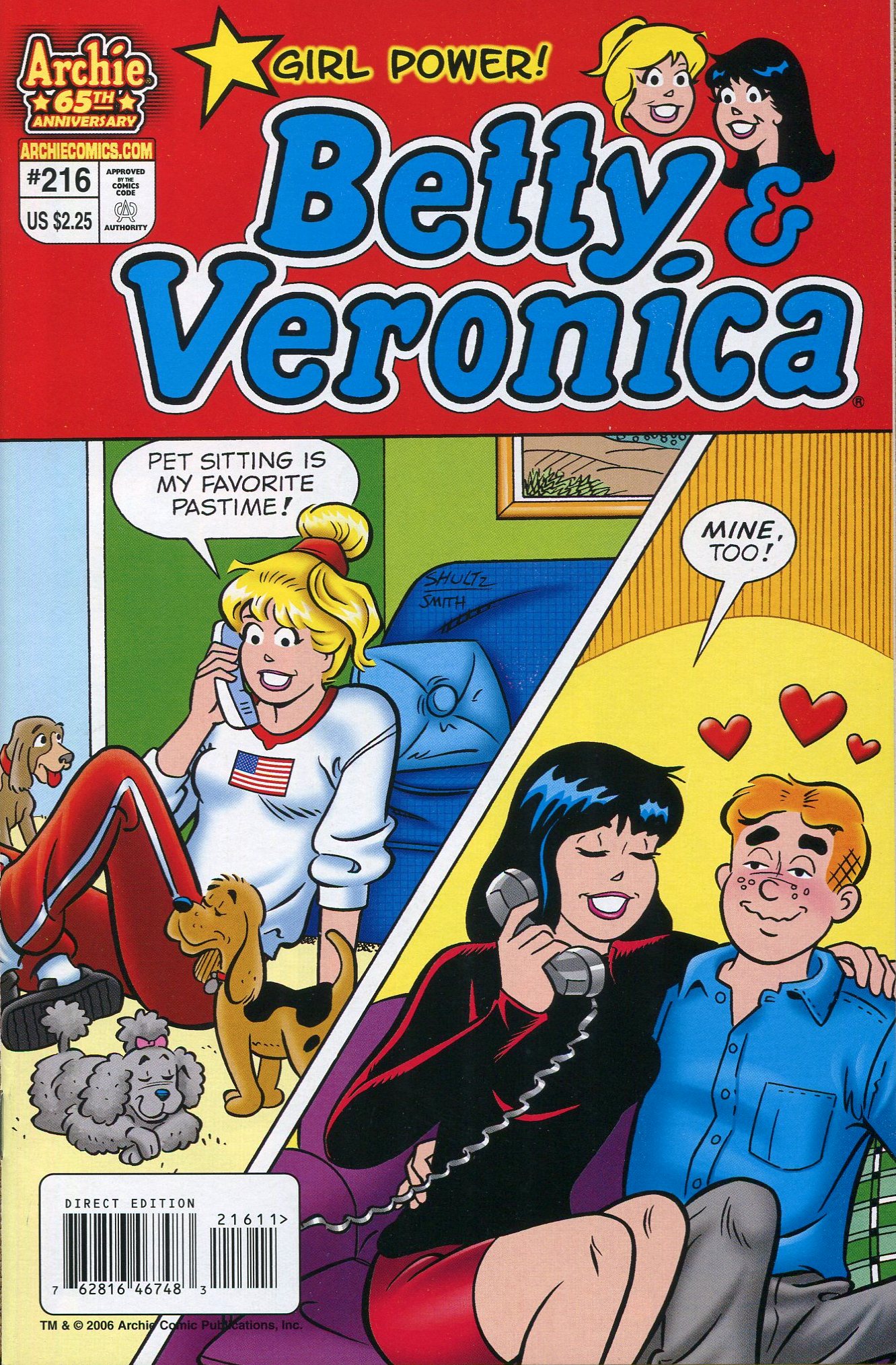Read online Betty and Veronica (1987) comic -  Issue #216 - 1