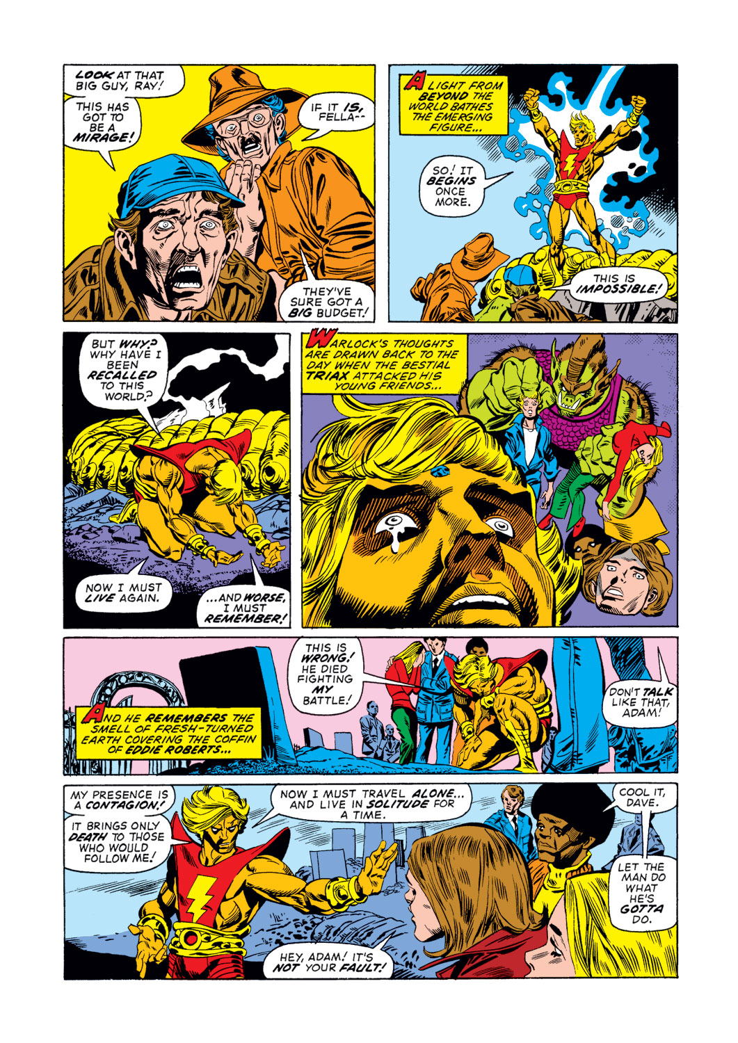 Read online Warlock (1972) comic -  Issue #5 - 5