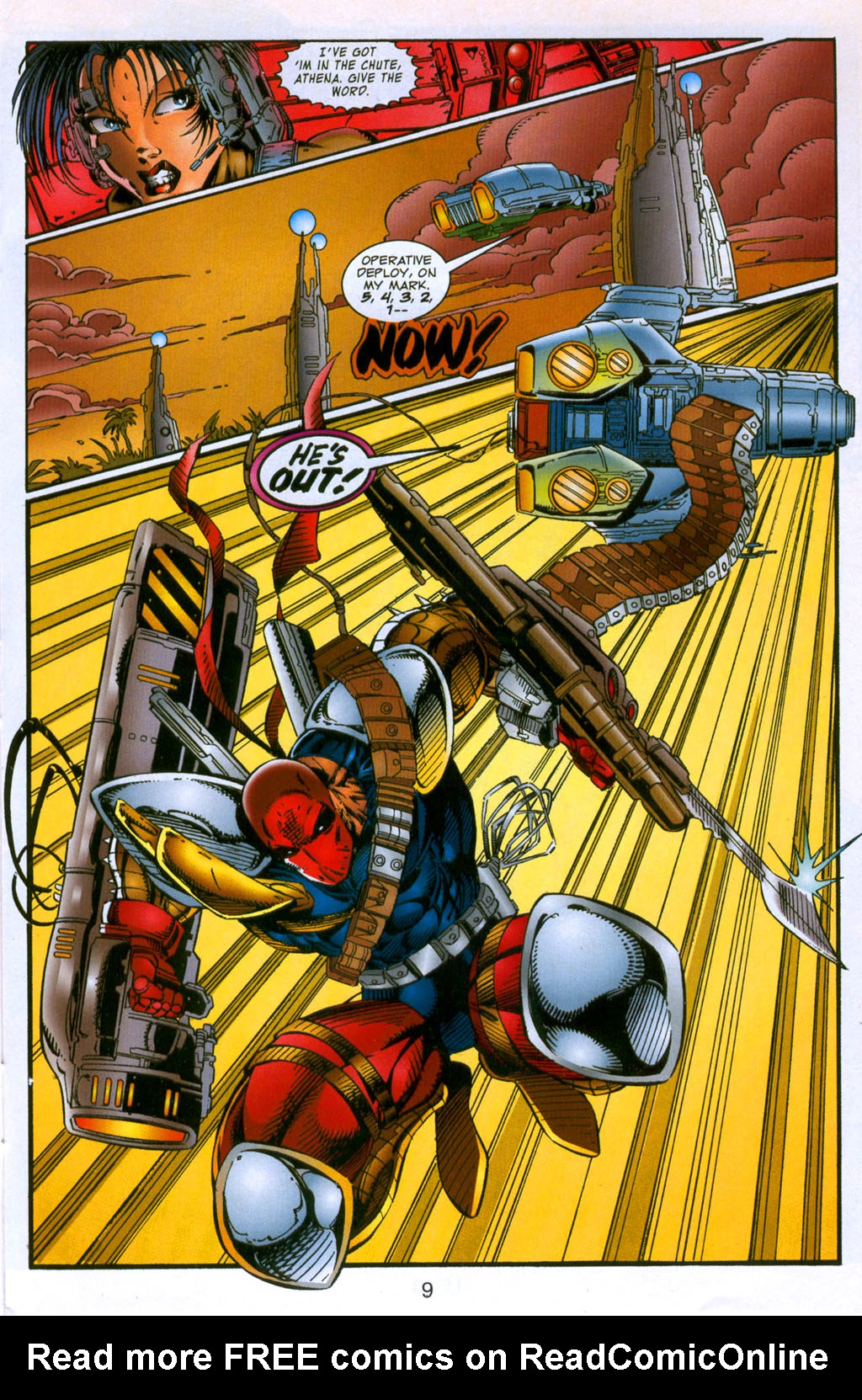 Read online Bloodstrike (1993) comic -  Issue #11 - 10
