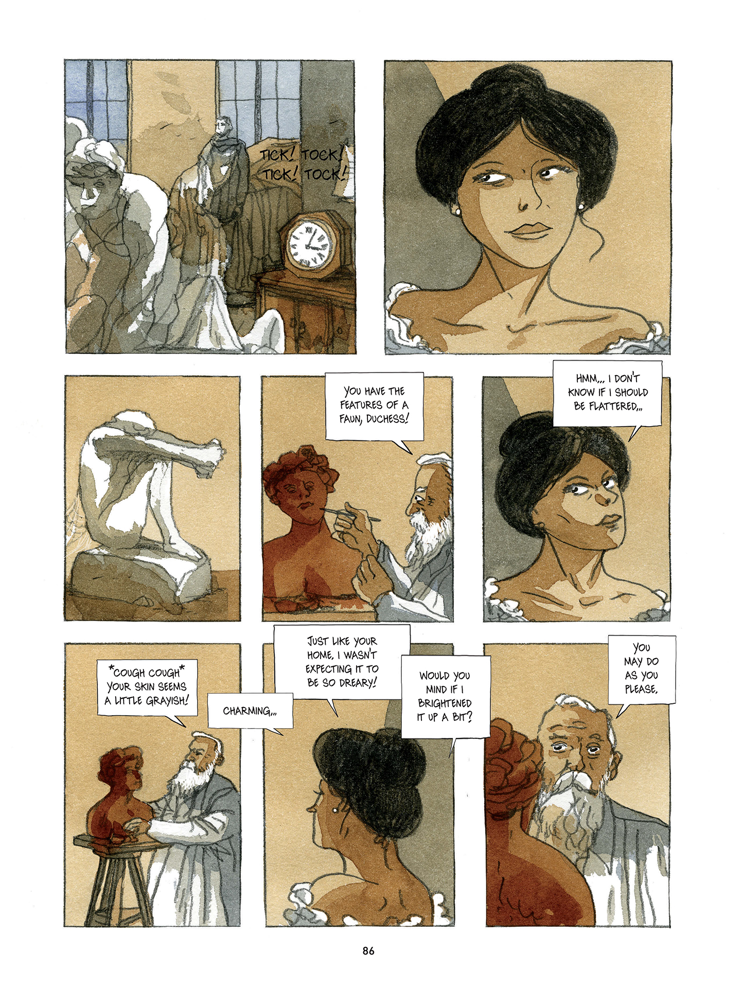 Read online Rodin: Fugit Amor, An Intimate Portrait comic -  Issue # TPB - 87