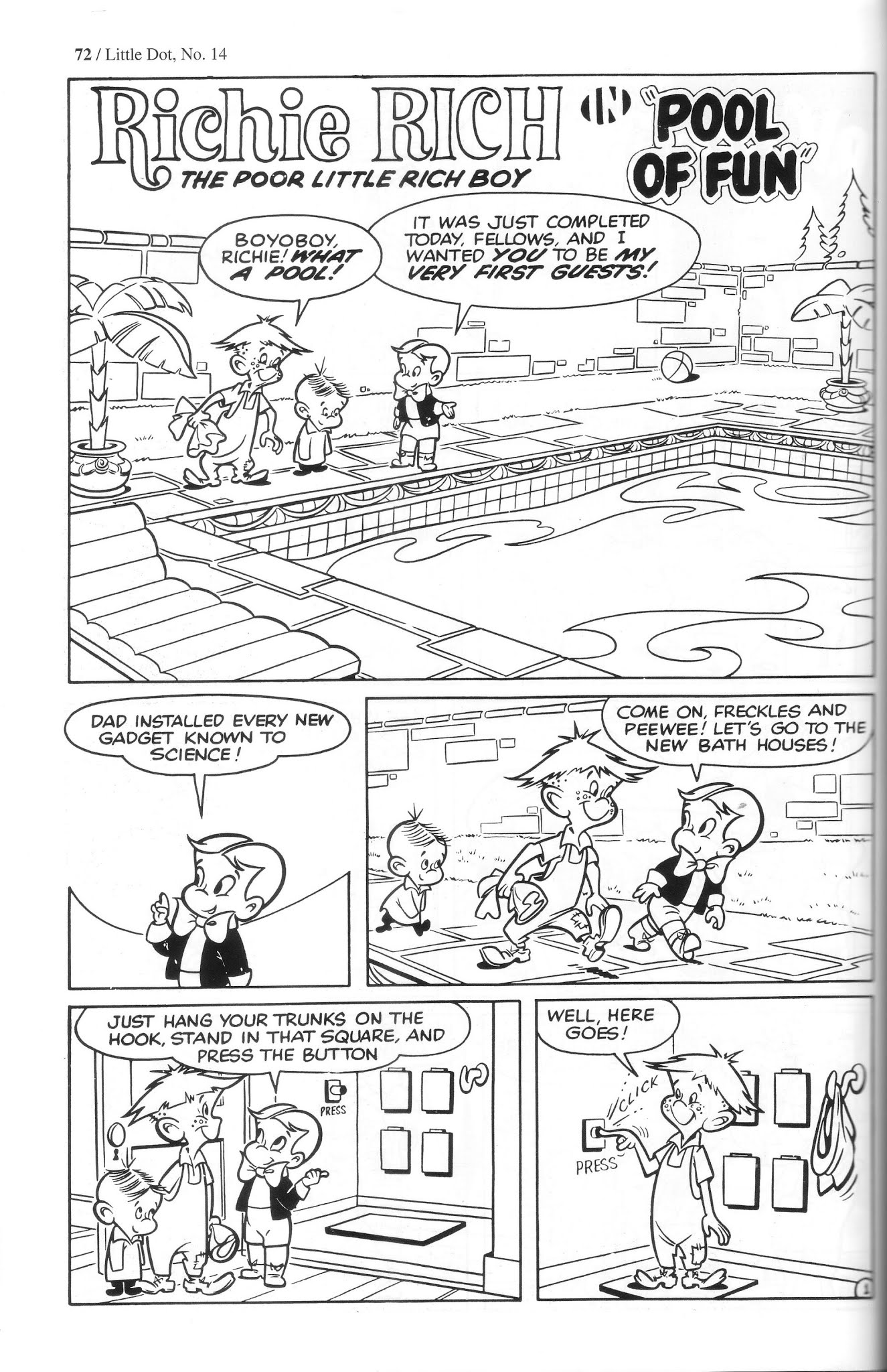 Read online Harvey Comics Classics comic -  Issue # TPB 2 (Part 1) - 73