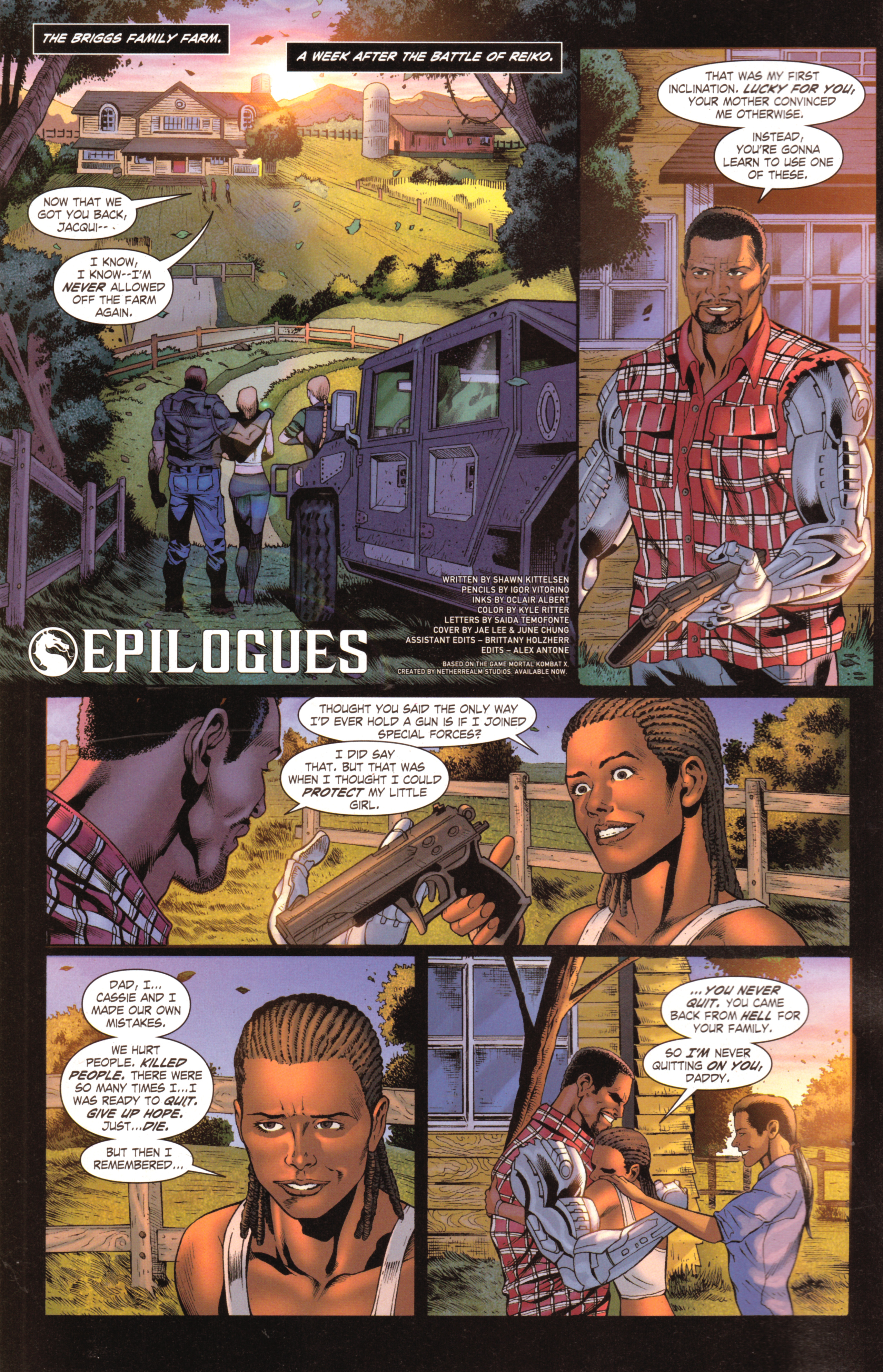 Read online Mortal Kombat X [II] comic -  Issue #12 - 4