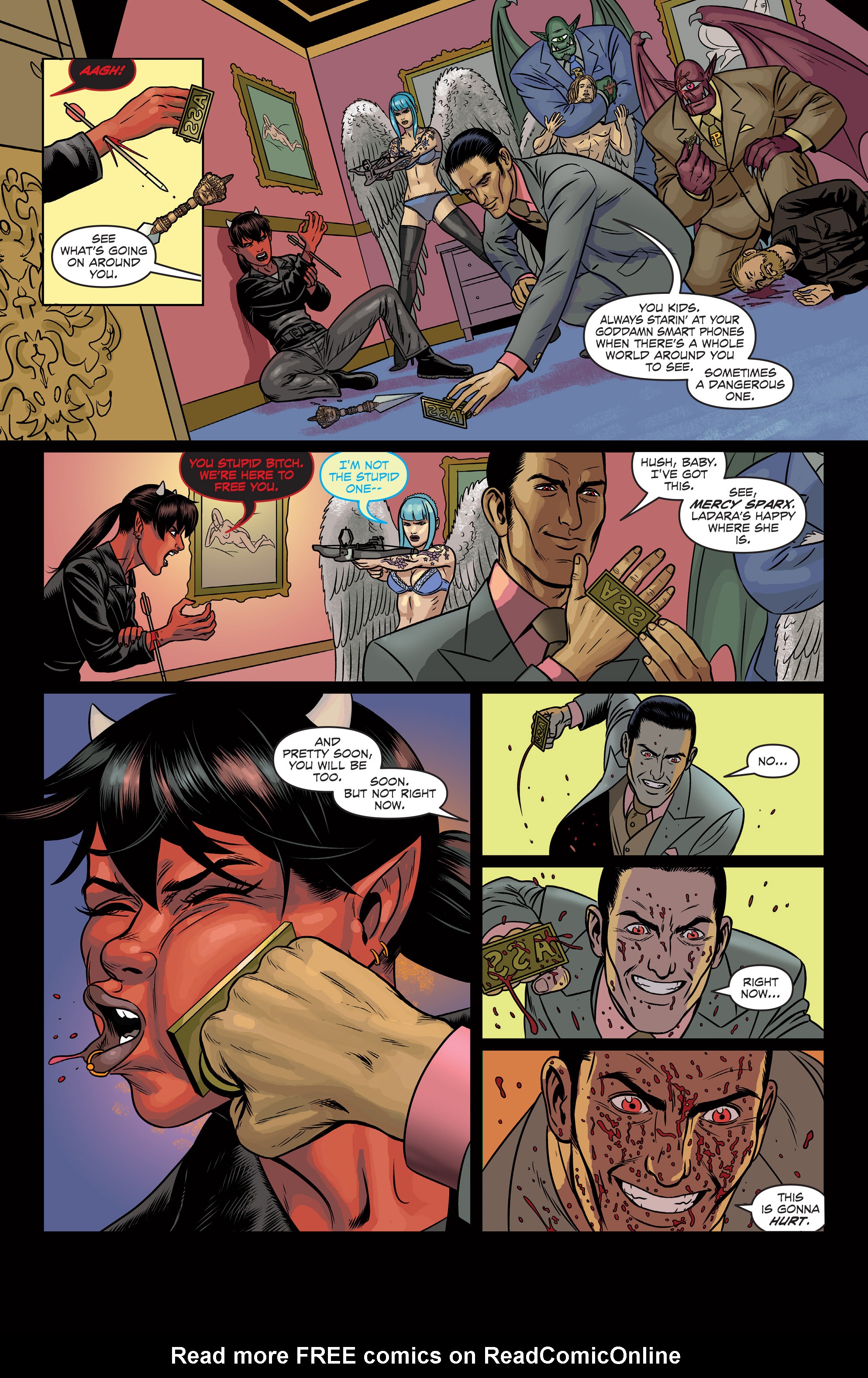Read online Mercy Sparx (2013) comic -  Issue #4 - 24
