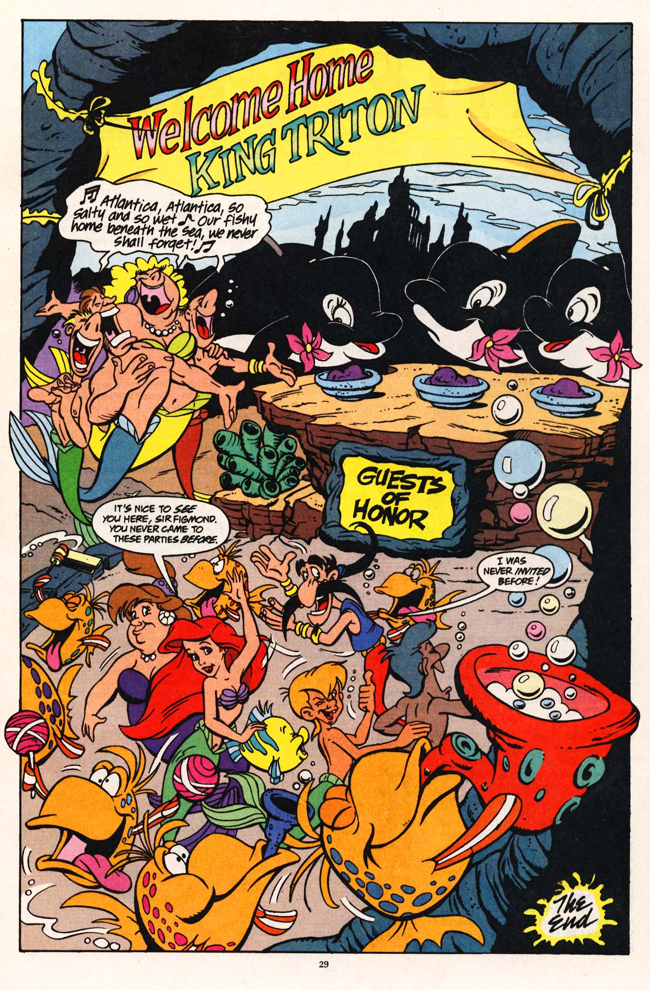 Read online Disney's The Little Mermaid comic -  Issue #7 - 31