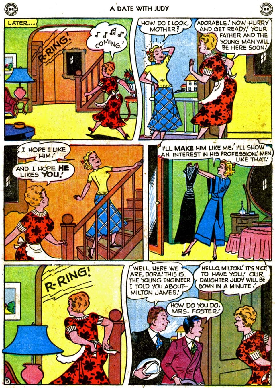 Read online A Date with Judy comic -  Issue #12 - 29