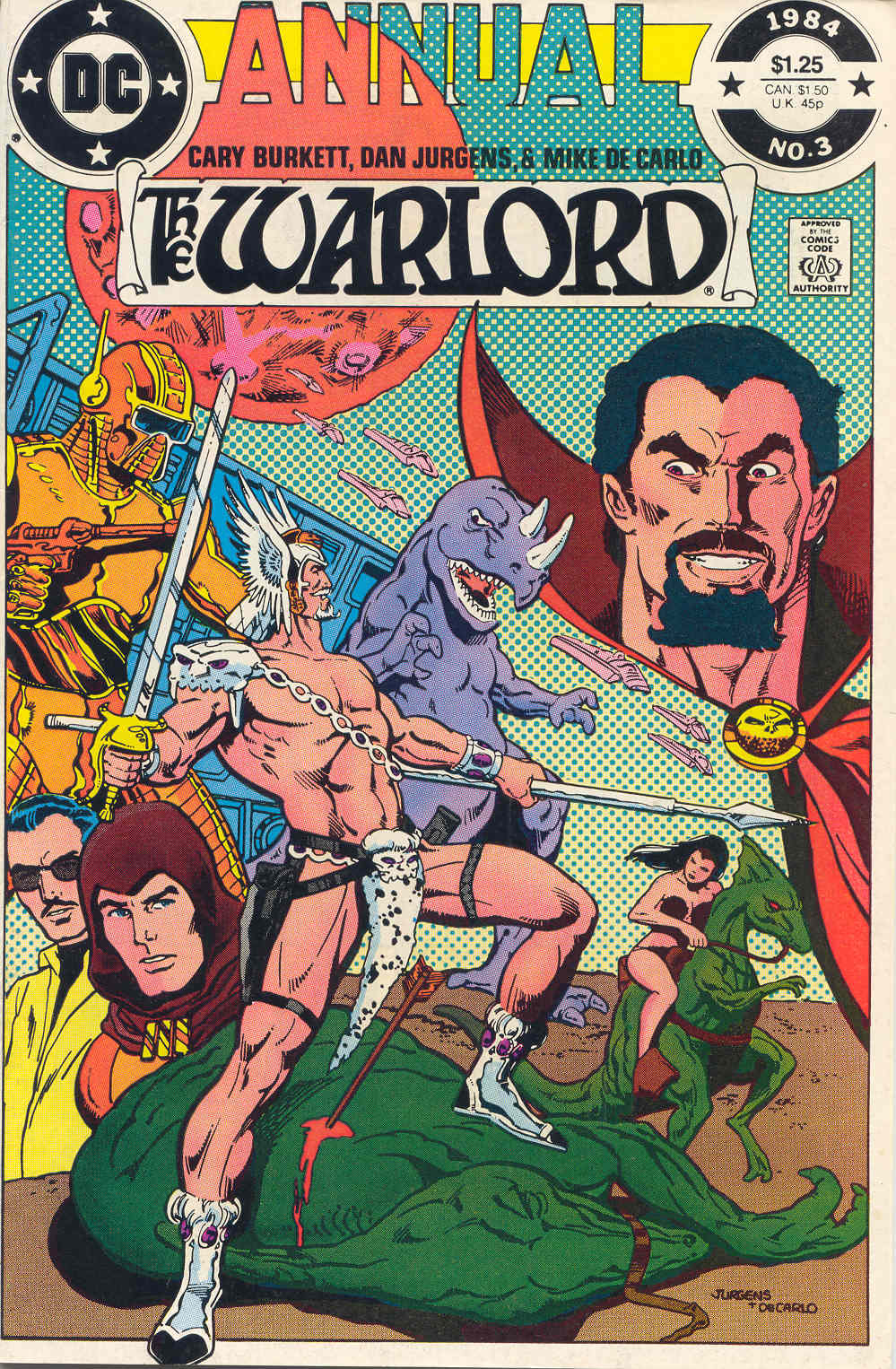 Read online Warlord (1976) comic -  Issue # _Annual 3 - 1