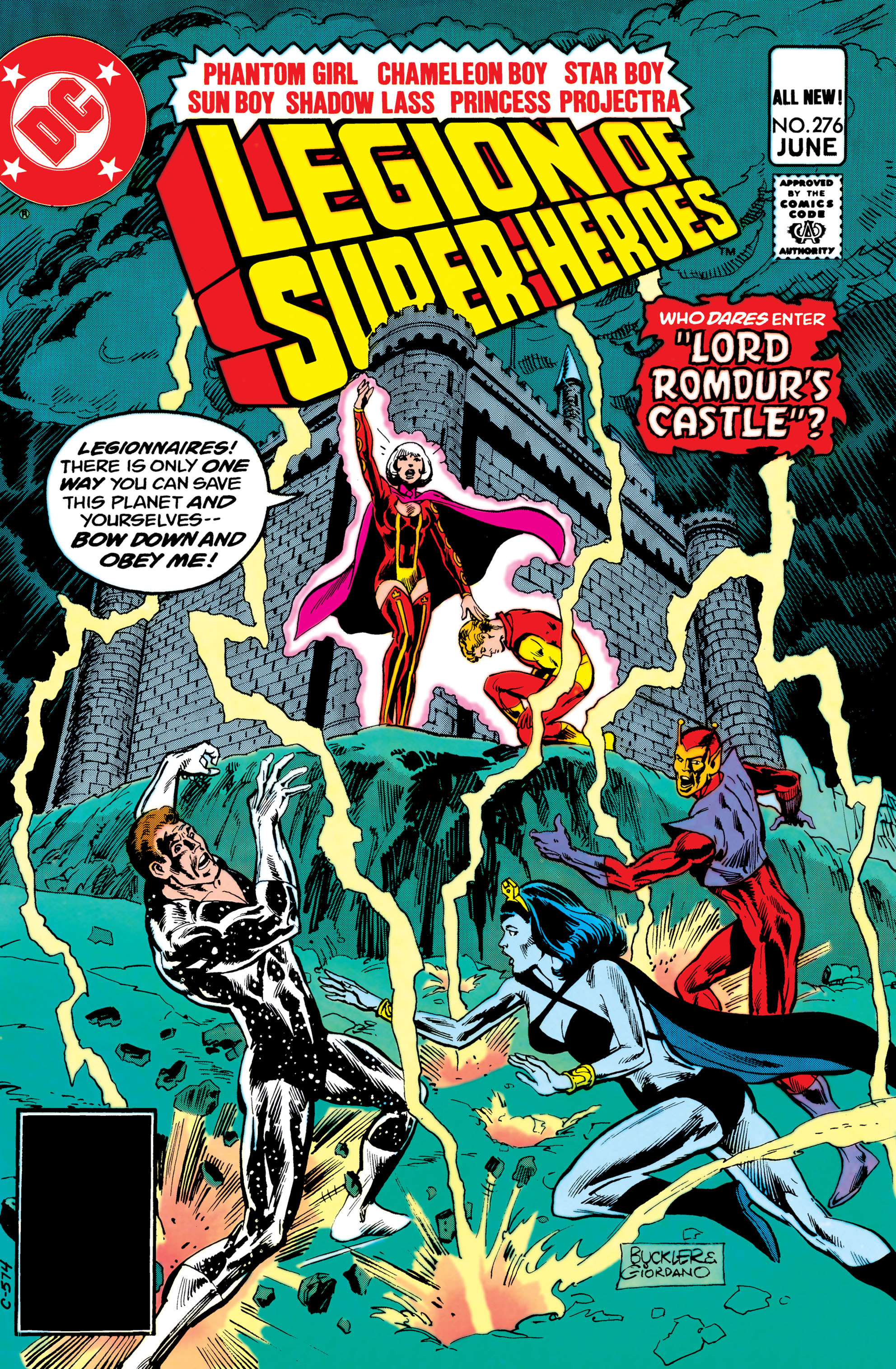 Read online Legion of Super-Heroes (1980) comic -  Issue #276 - 1
