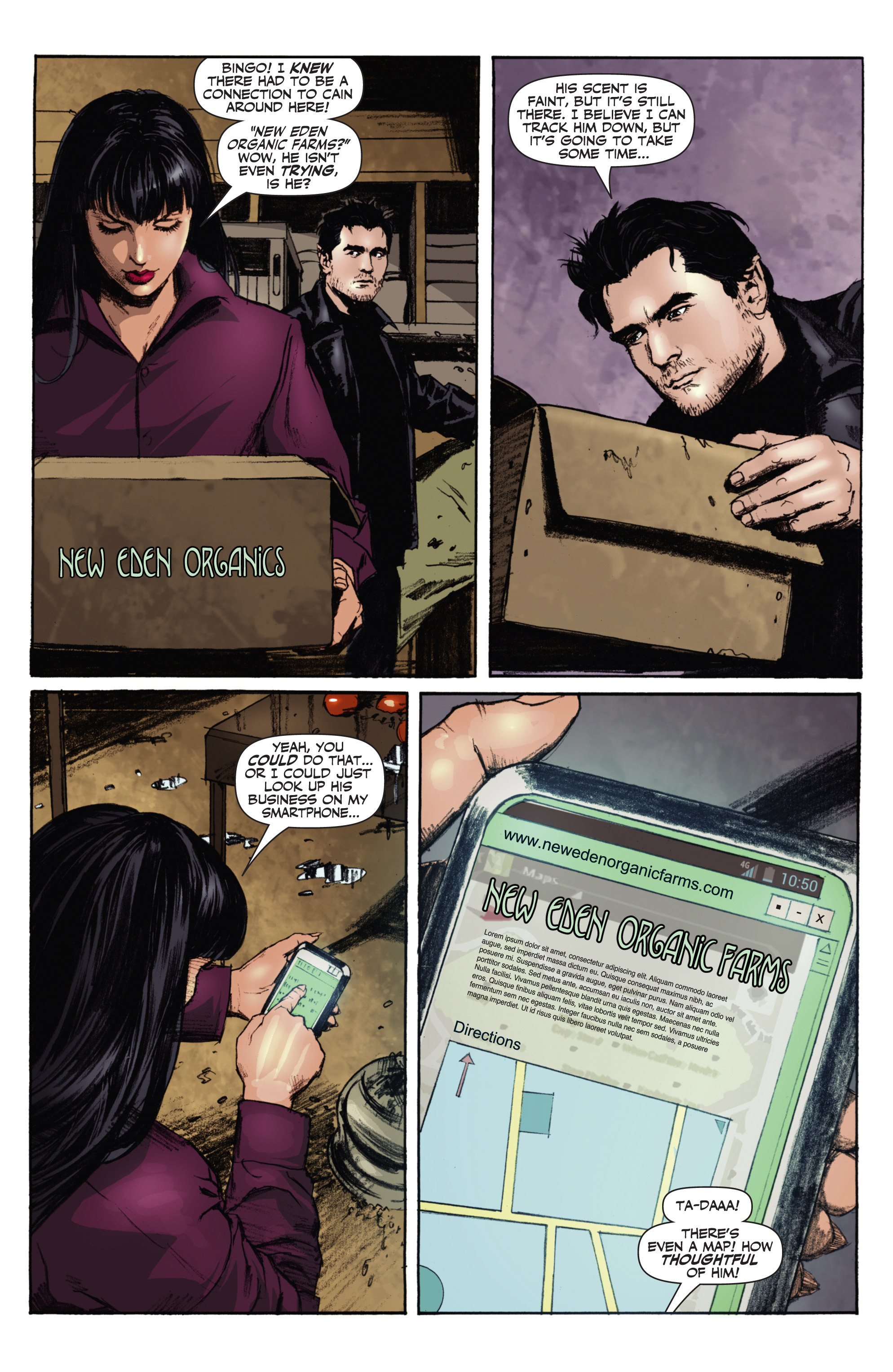 Read online Vampirella (2014) comic -  Issue #10 - 22