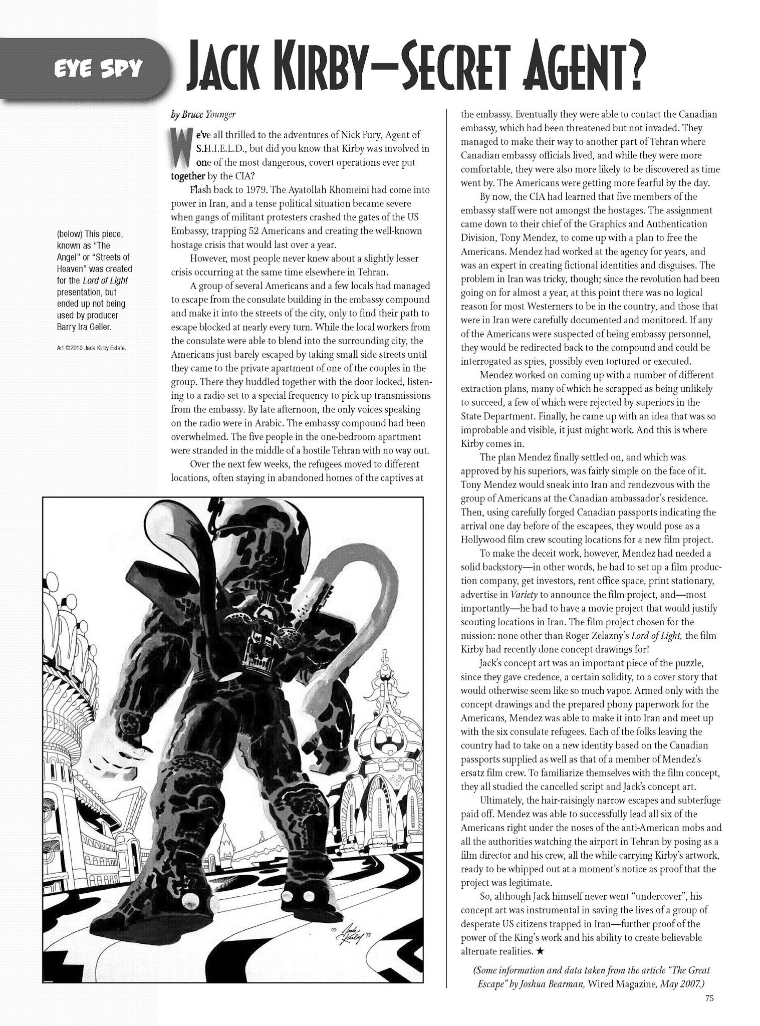 Read online The Jack Kirby Collector comic -  Issue #55 - 74
